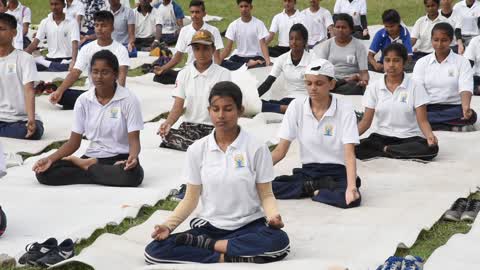 International Yoga Day In India