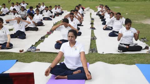 International Yoga Day In India