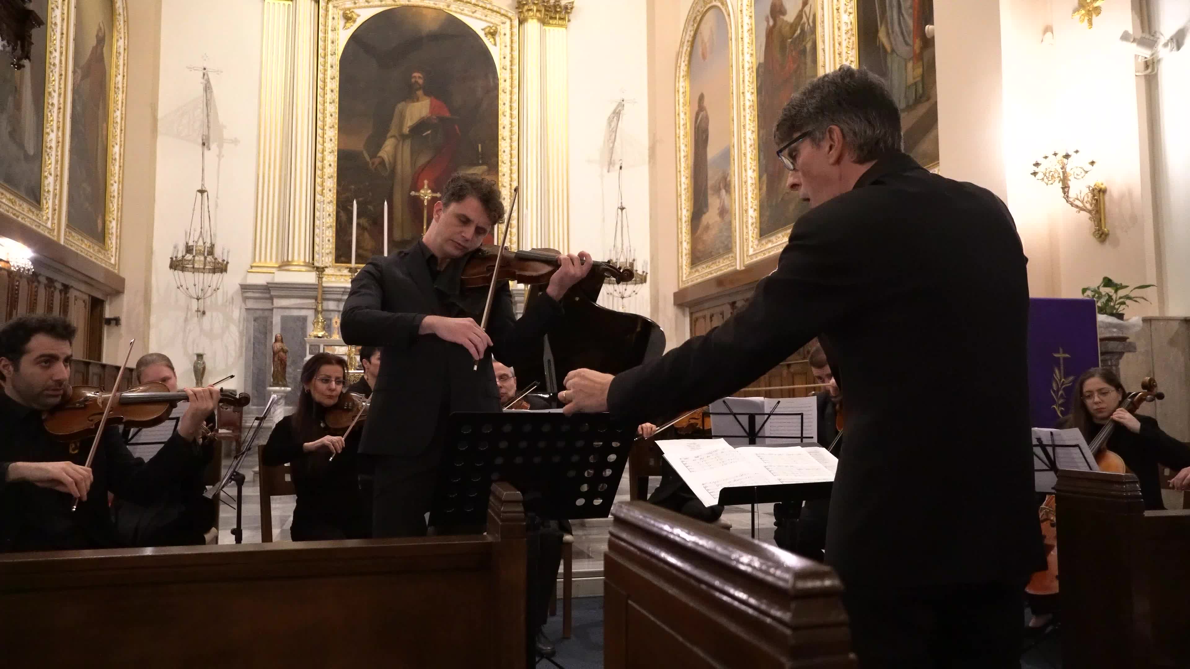 The Christmas concert by Italy consulate in Izmir, Turkey