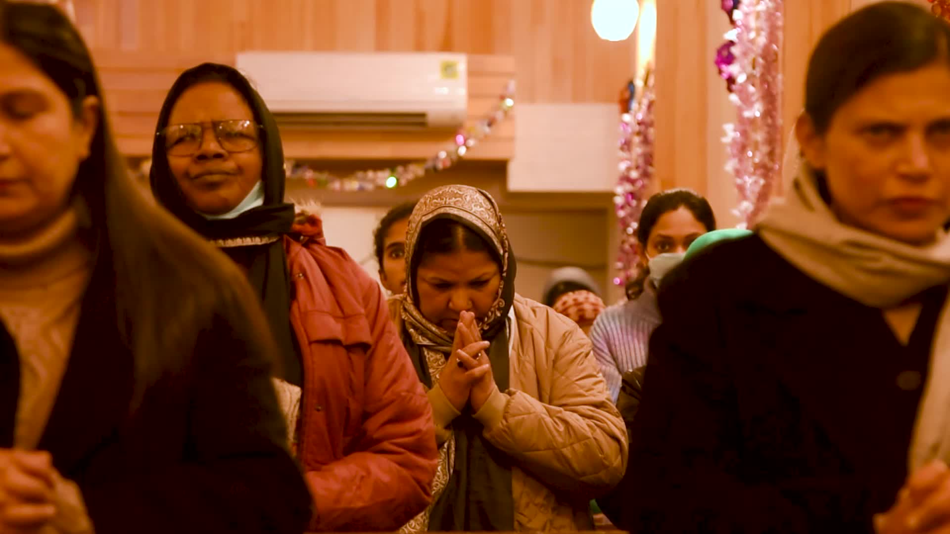 Christmas eve in Srinagar, India