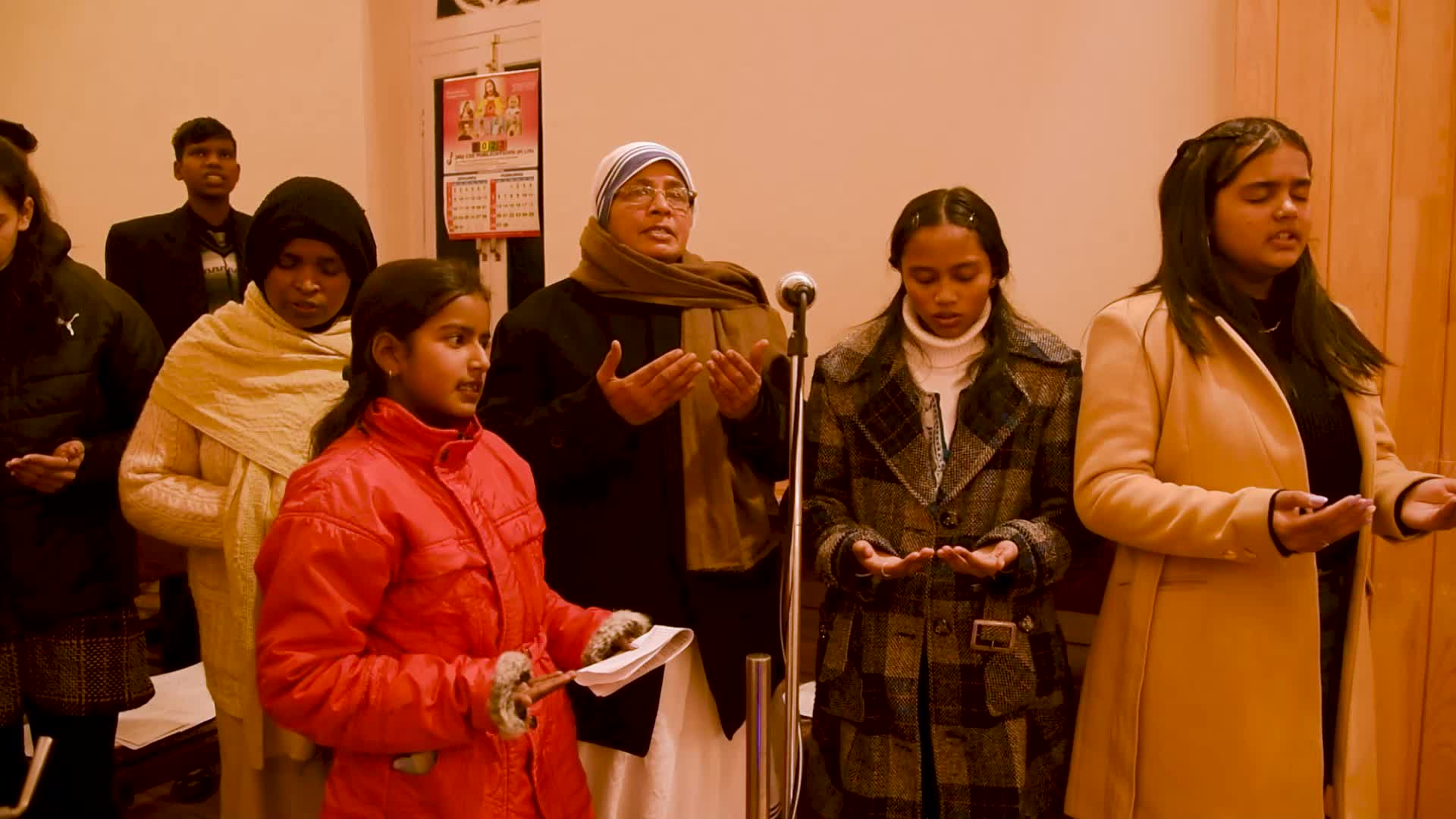 Christmas eve in Srinagar, India