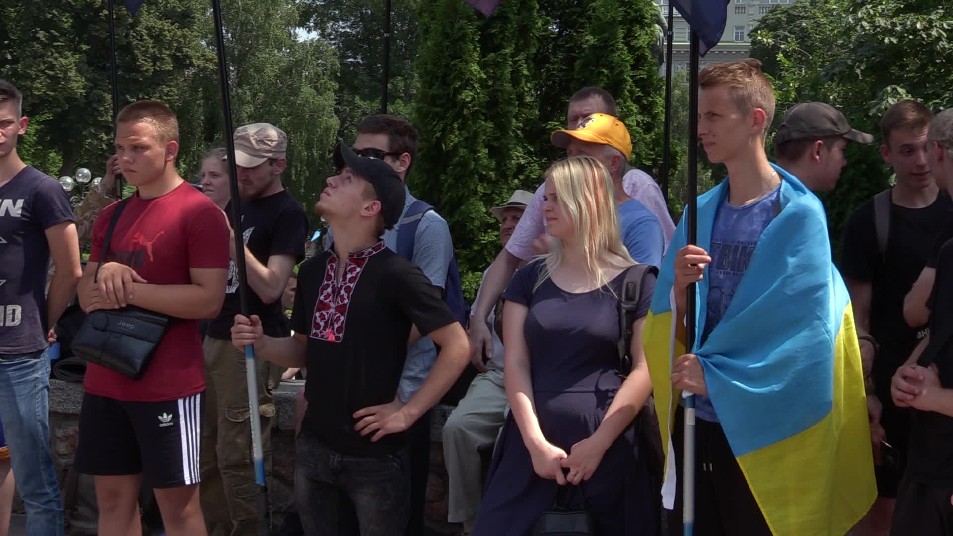 Rally Against Gay Pride Parade in Kiev