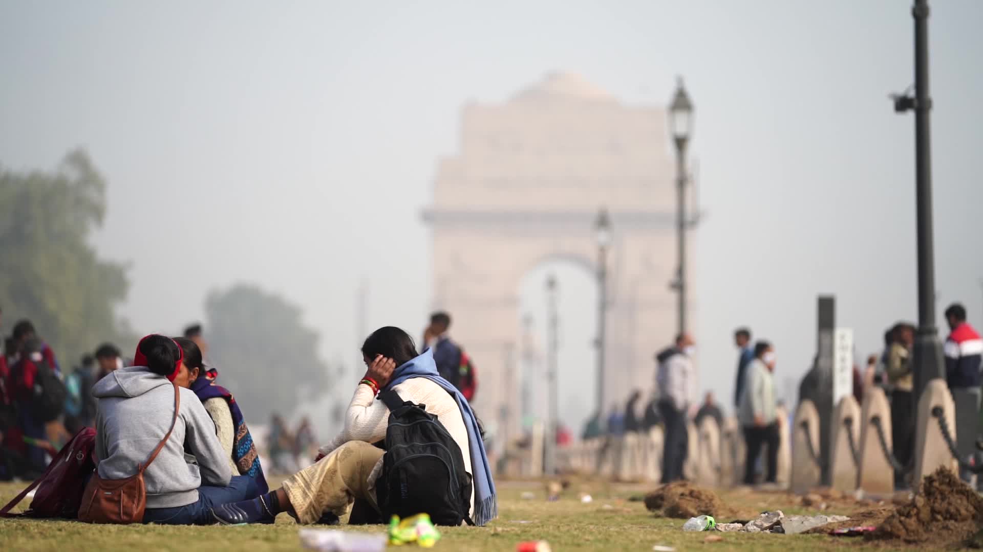 Daily Life In New Delhi, India