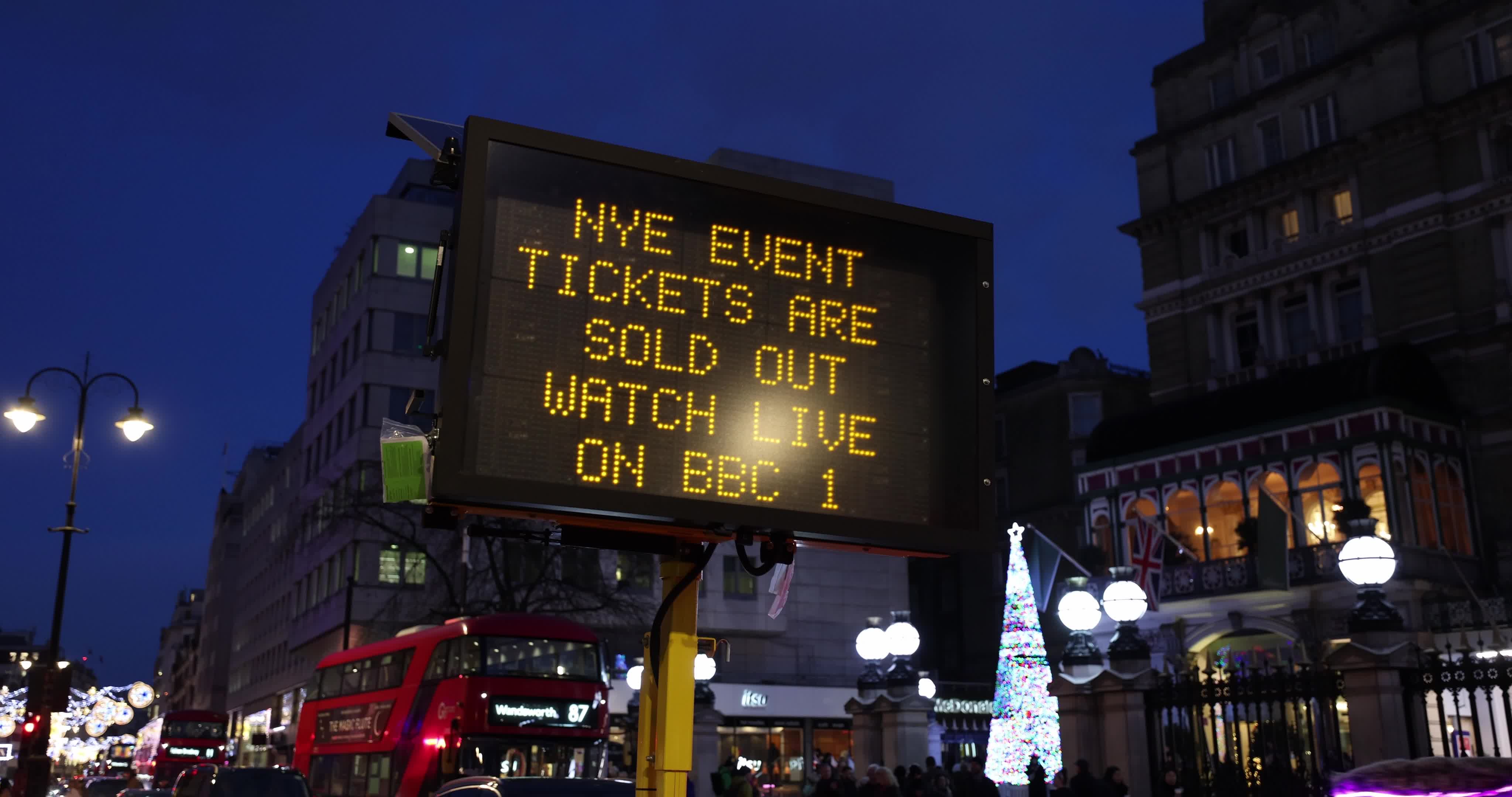 London New Year's Eve 2022 Tickets Sold Out