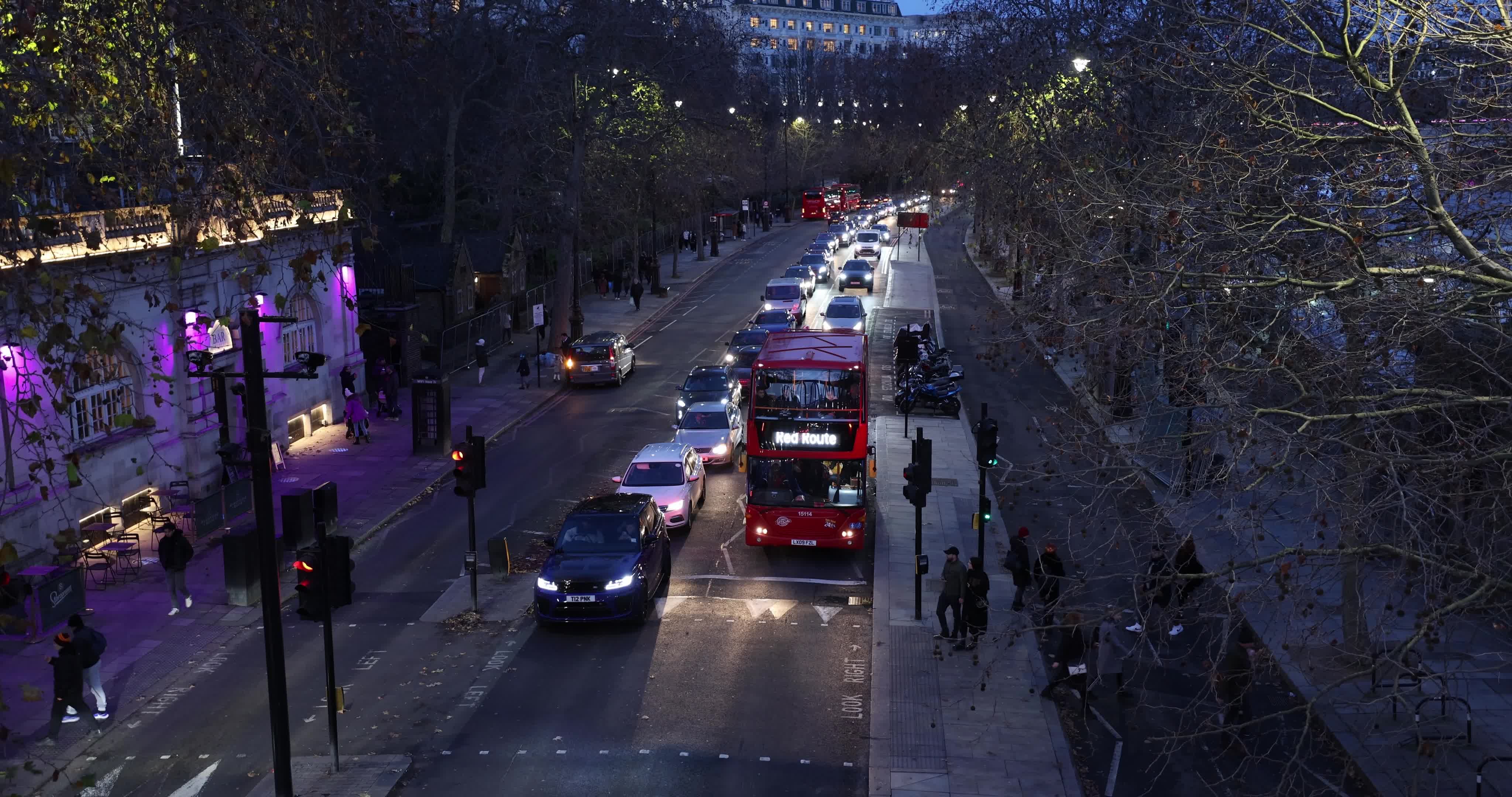Daily Life in London Ahead of New Year's Eve Celebrations