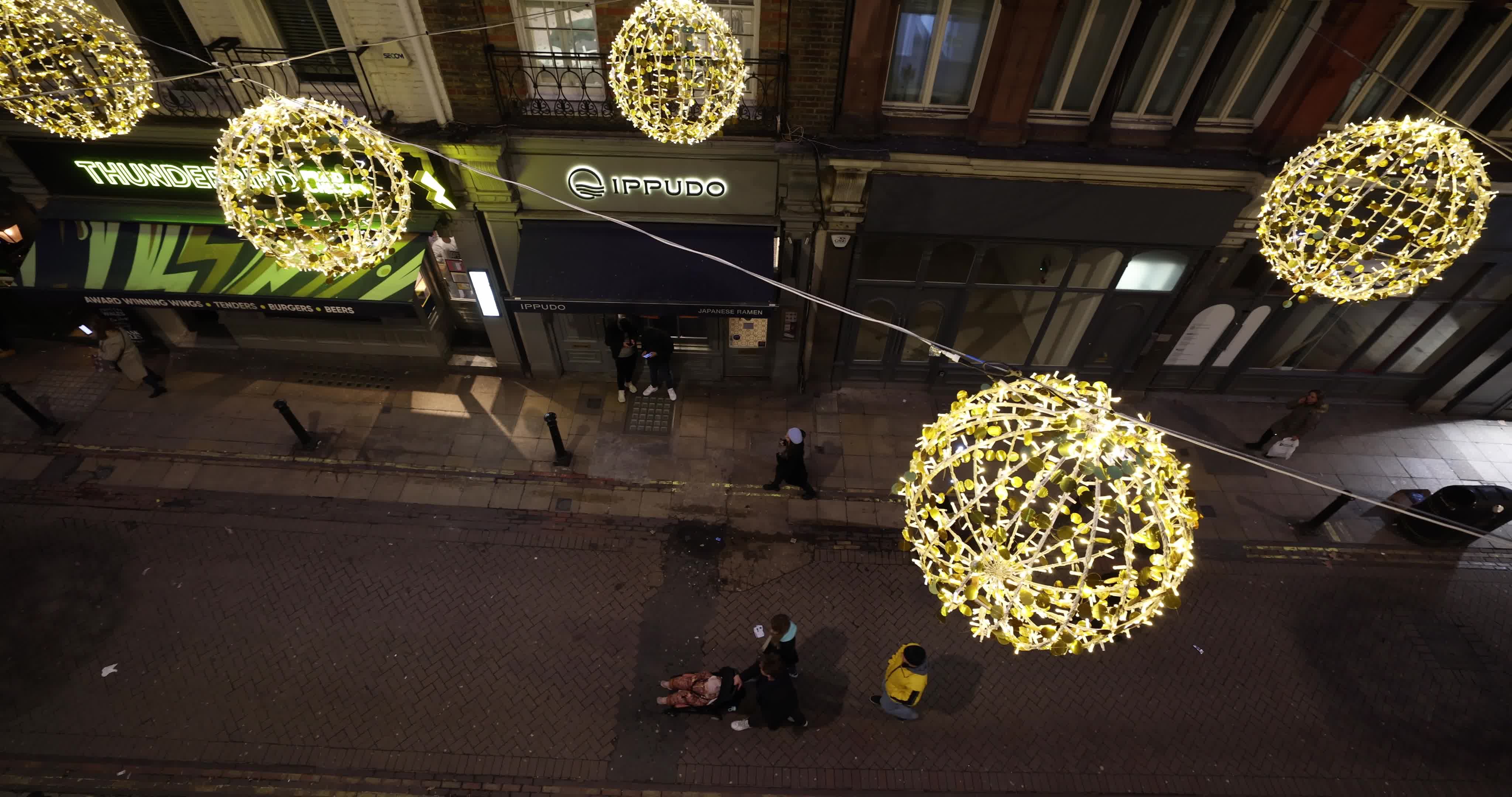 Daily Life in London Ahead of New Year's Eve Celebrations