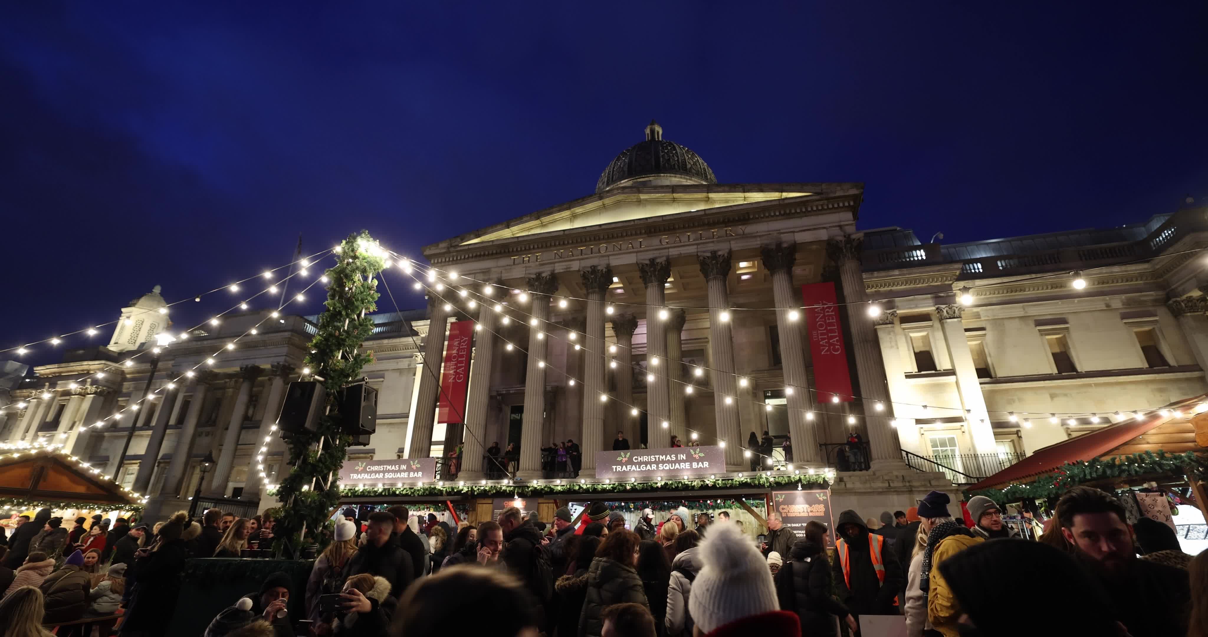 Daily Life in London Ahead of New Year's Eve Celebrations