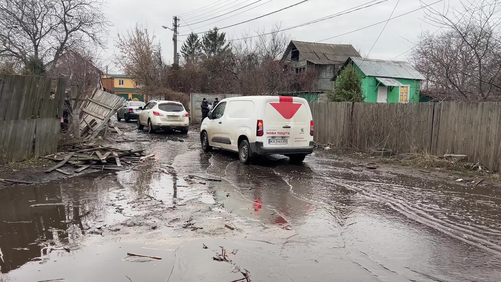 Residential house destroyed by a massive Russian missile strike 