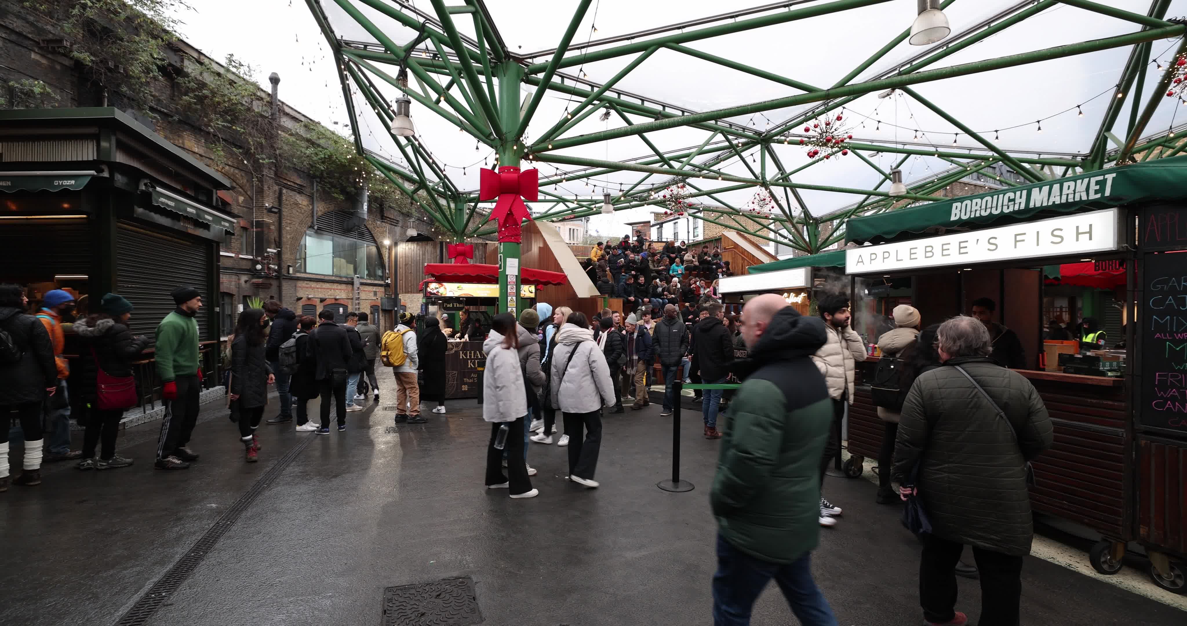 Borough Market In London, United Kingdom