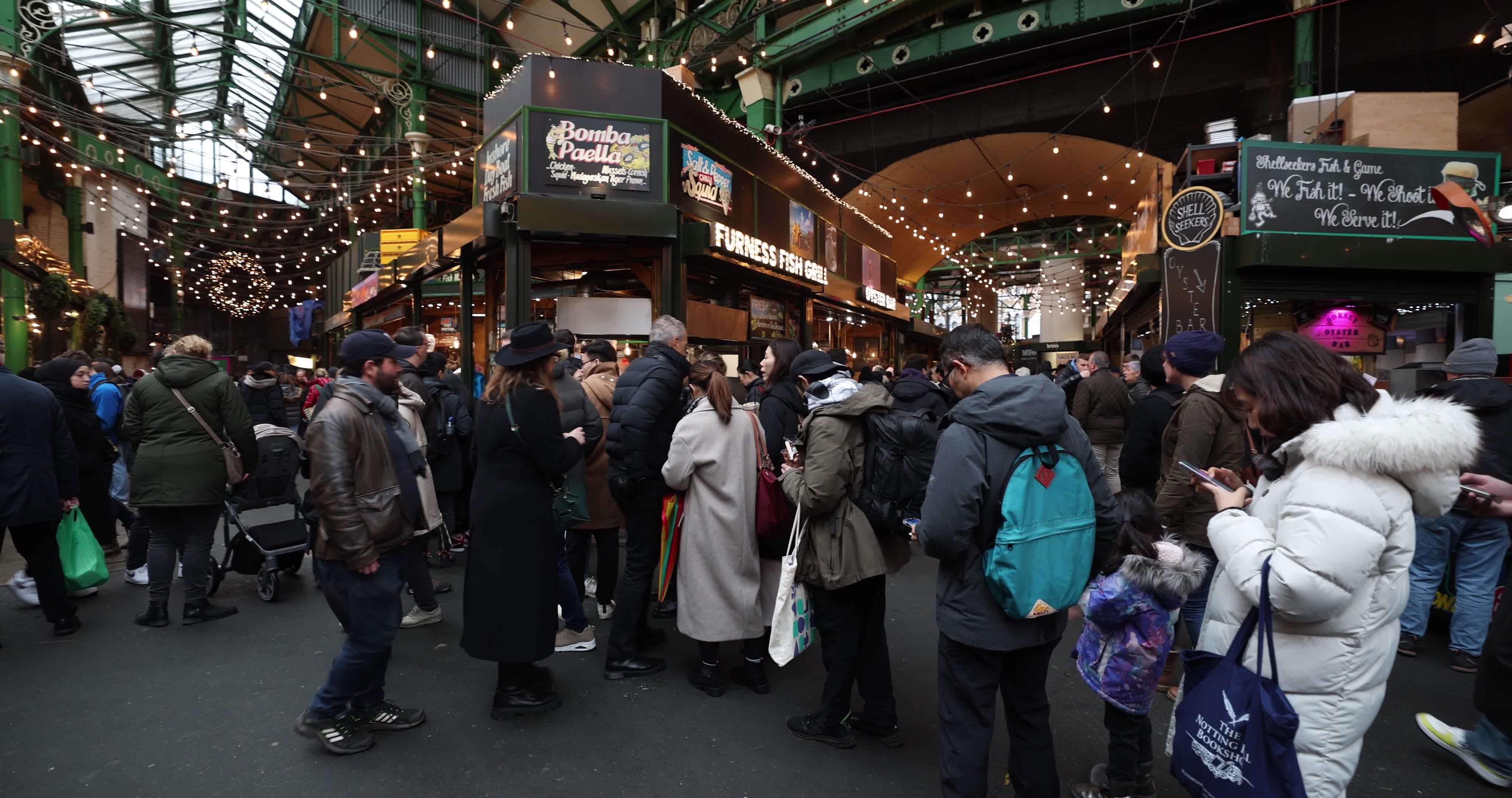 Borough Market In London, United Kingdom