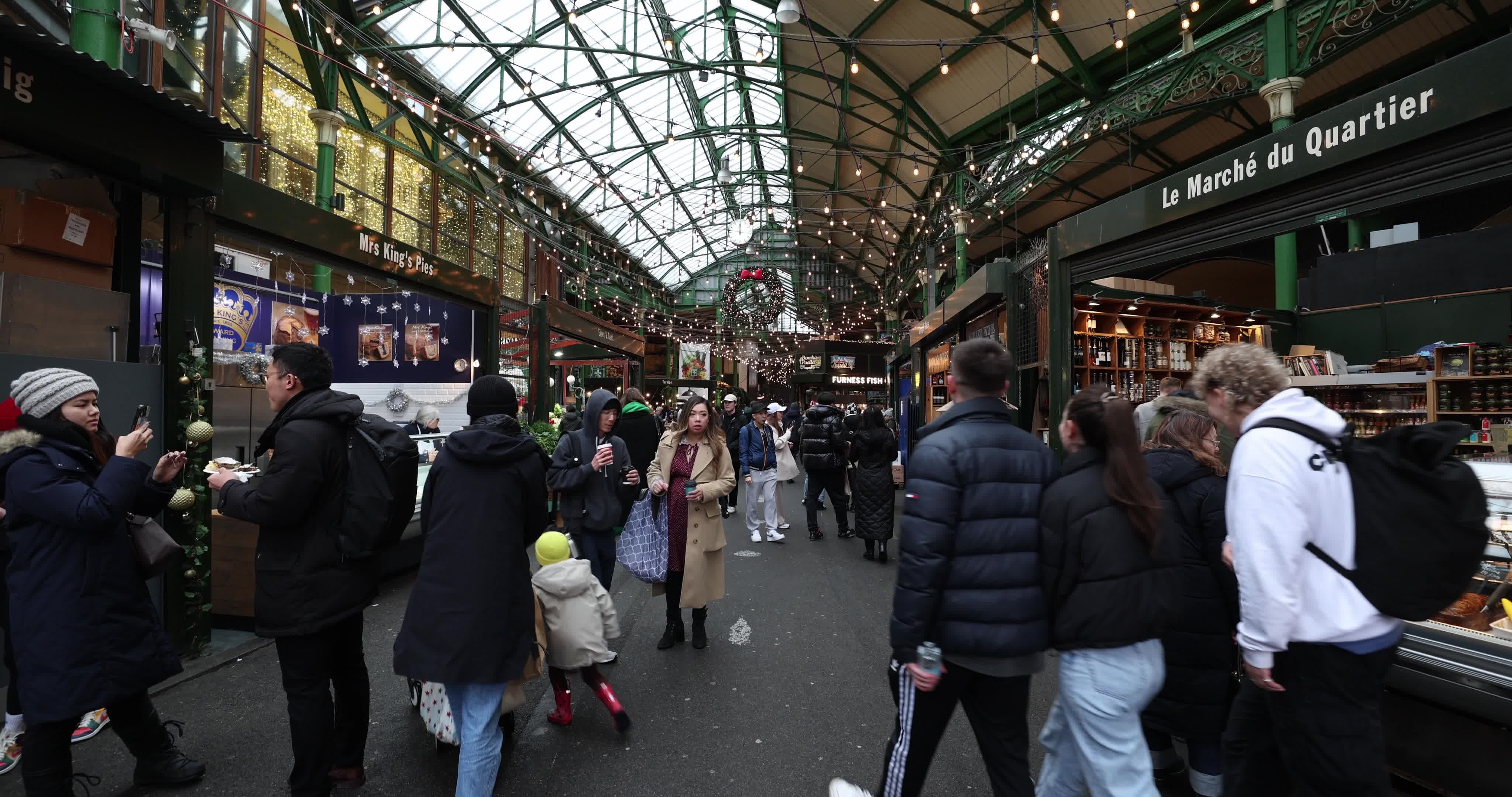 Borough Market In London, United Kingdom