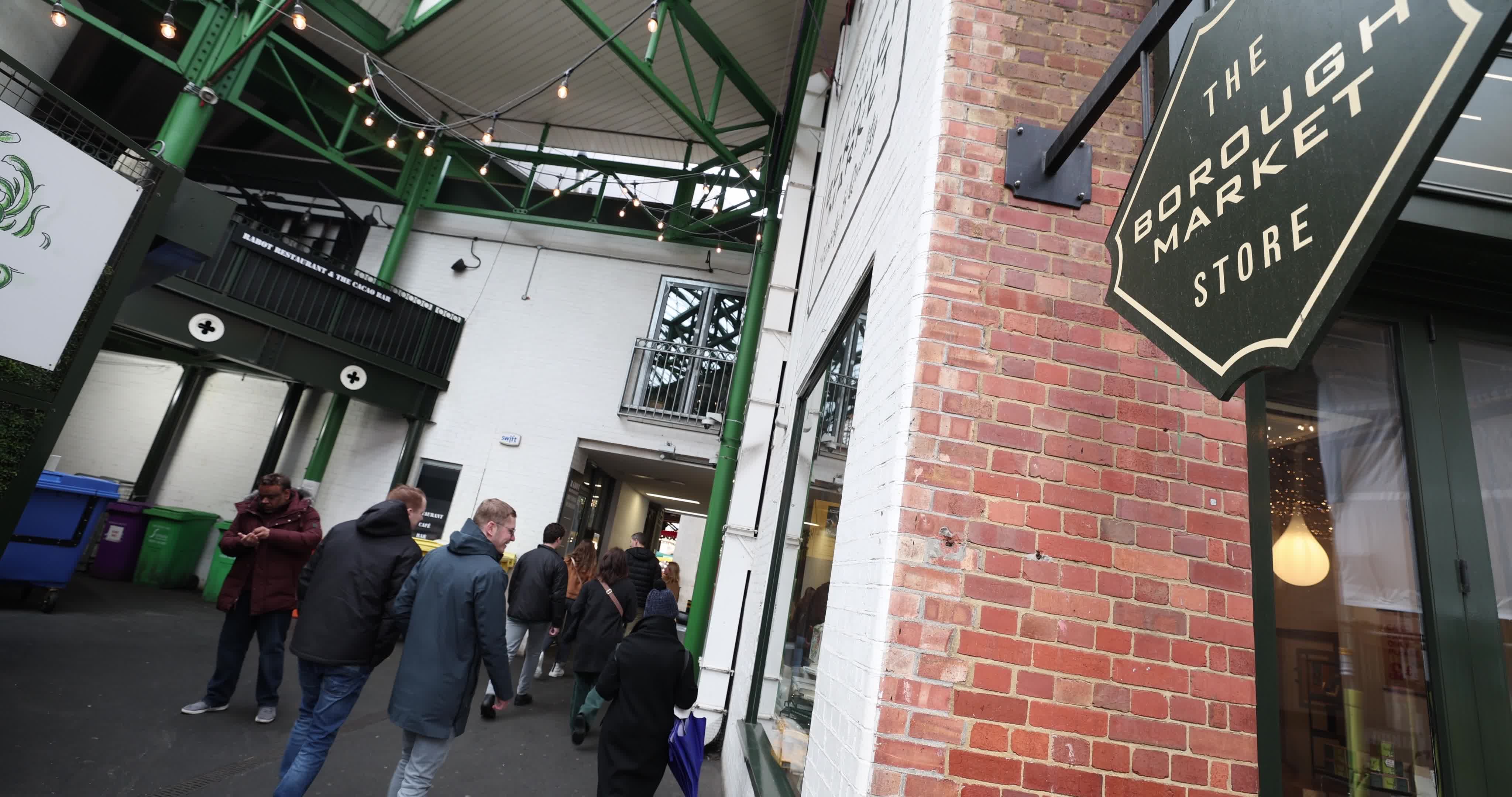 Borough Market In London, United Kingdom