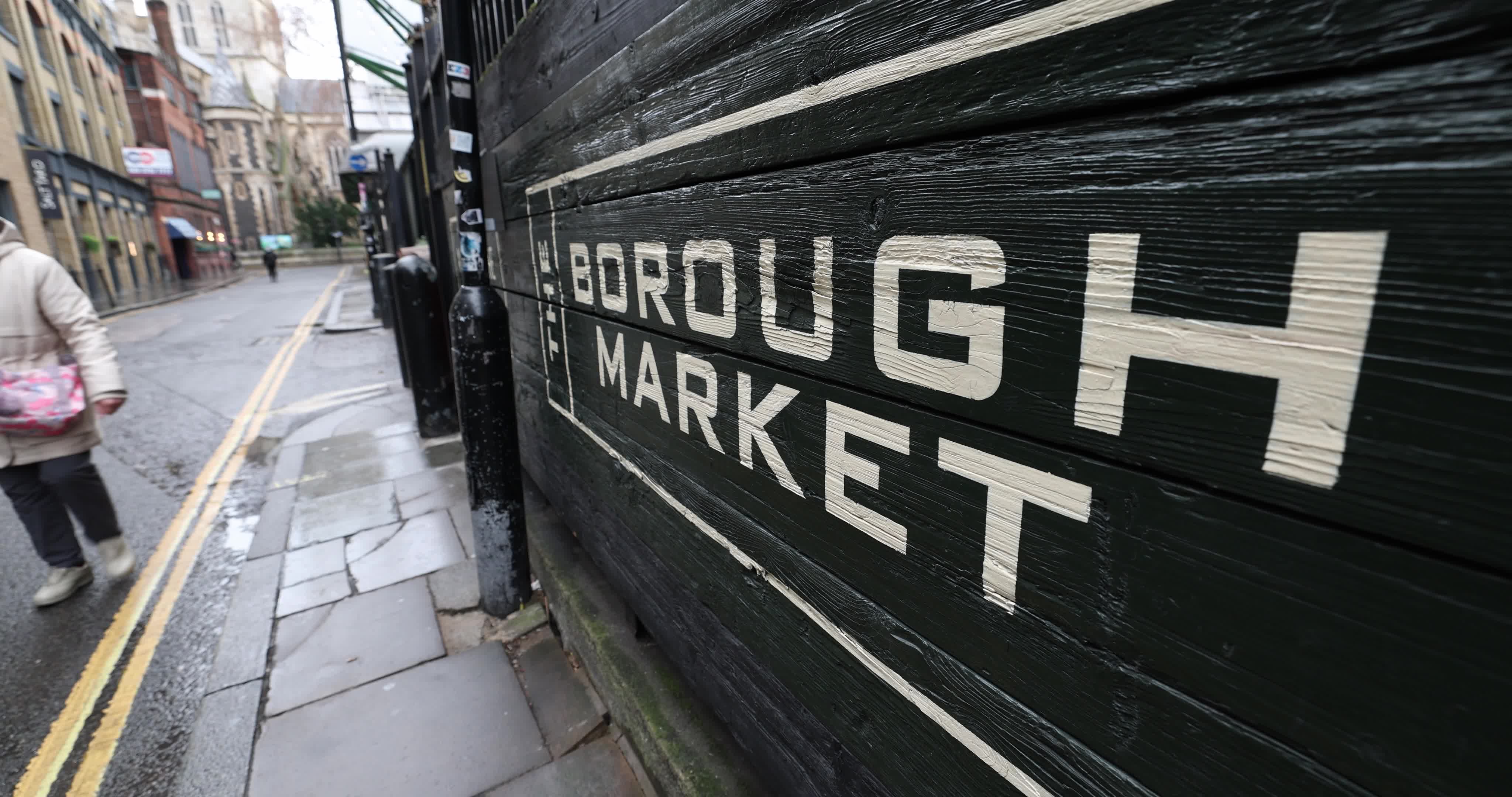 Borough Market In London, United Kingdom