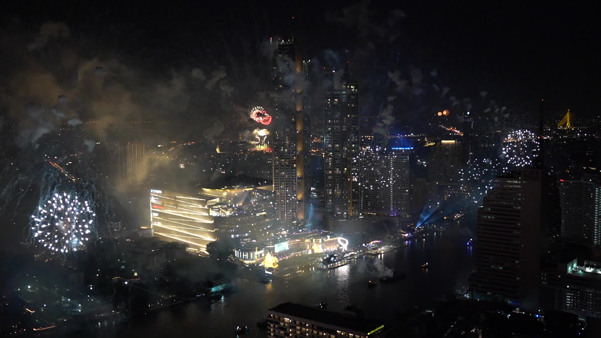 Thailand New Year Countdown Celebrations 2023.