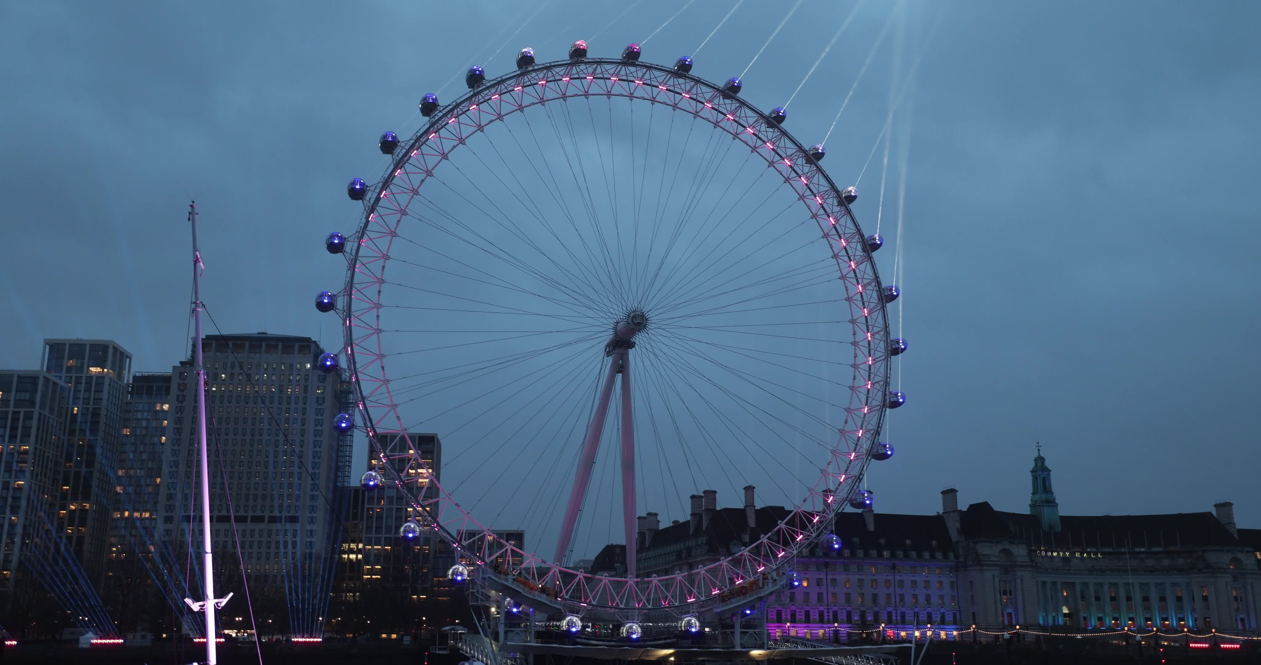 New Year's Eve Fireworks In London