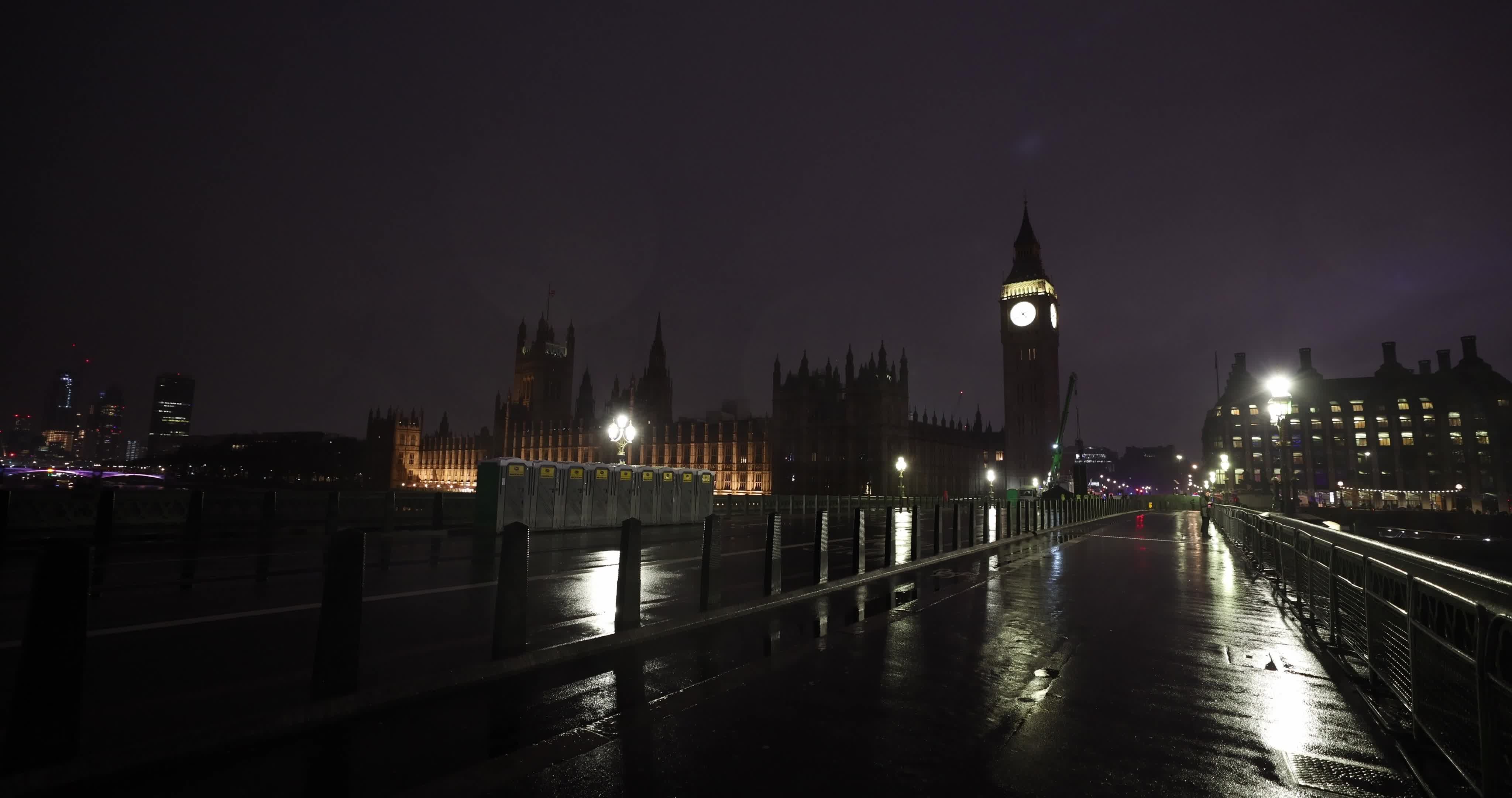 New Year's Eve Fireworks In London