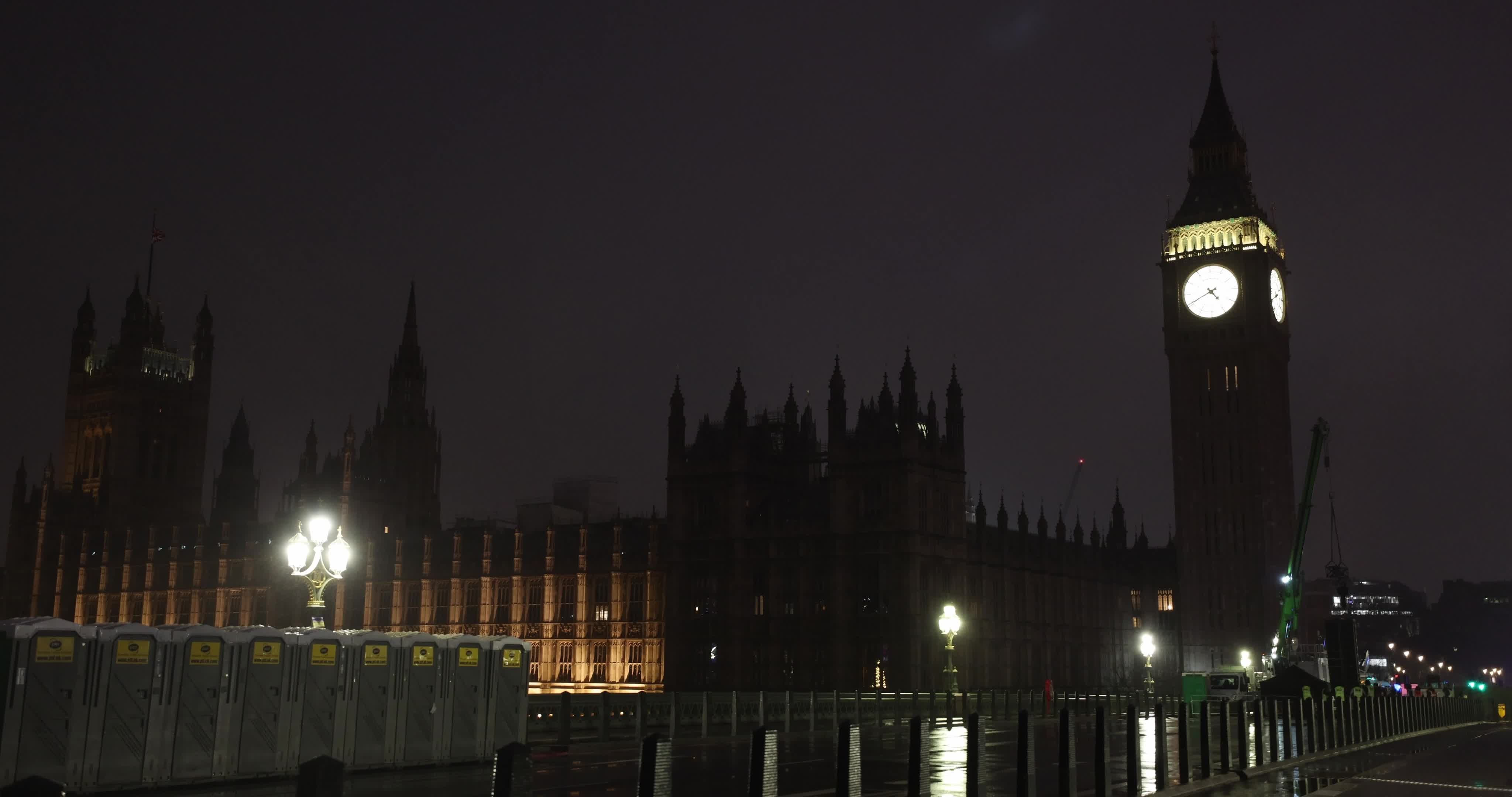 New Year's Eve Fireworks In London