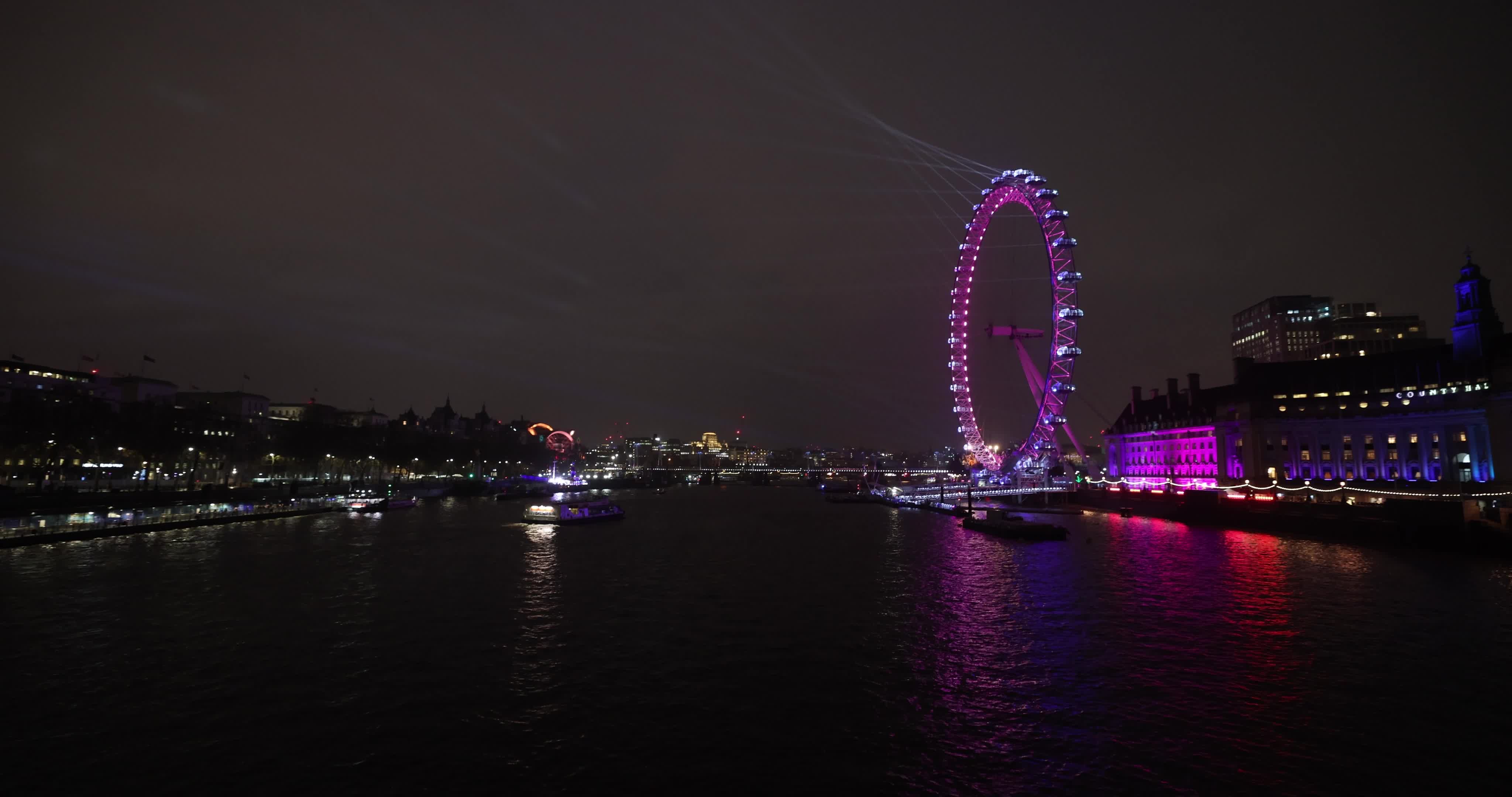 New Year's Eve Fireworks In London