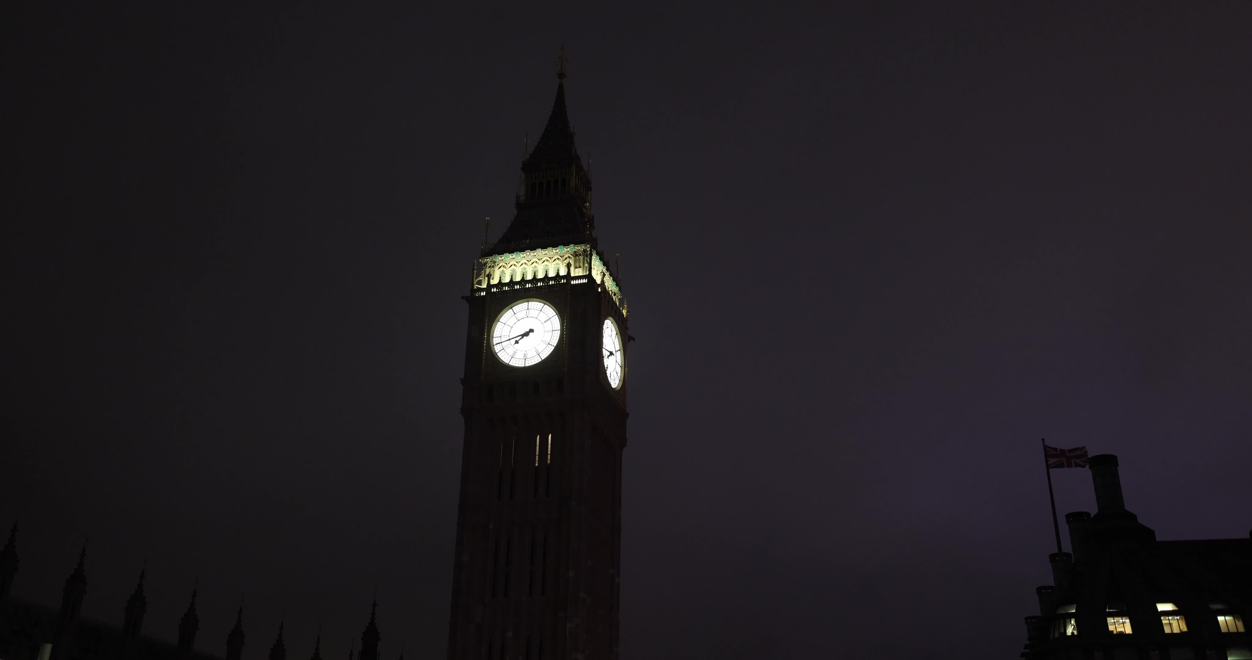 London Celebrates The New Year With Fireworks Show