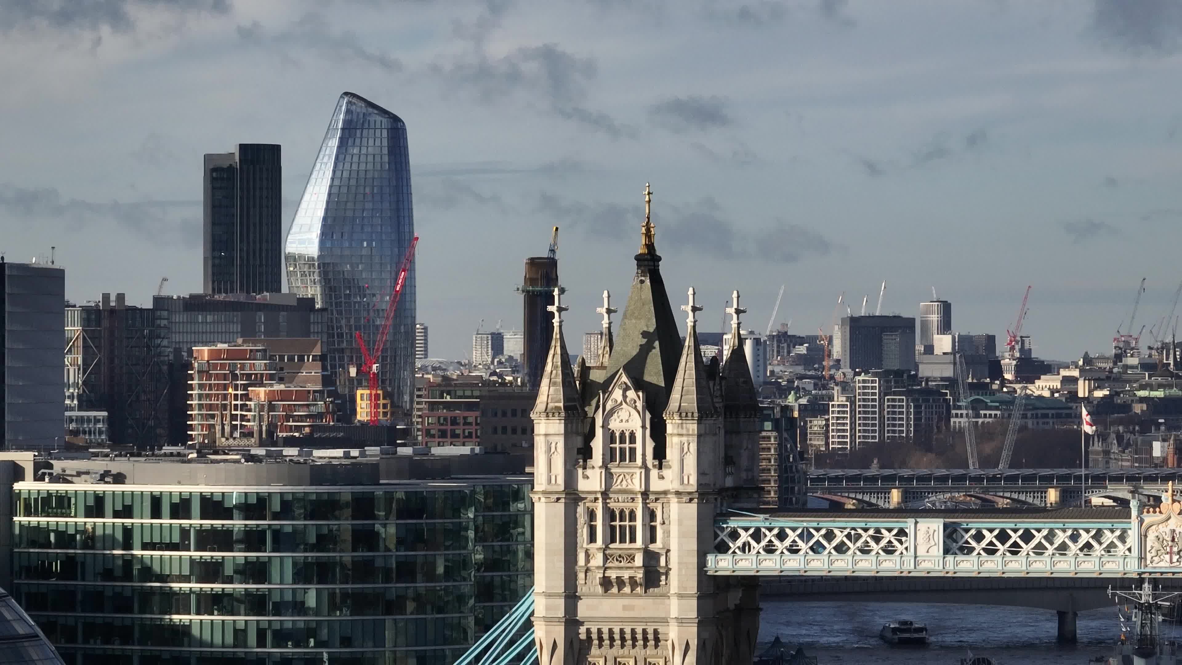 Aerial View Of London, United Kingdom
