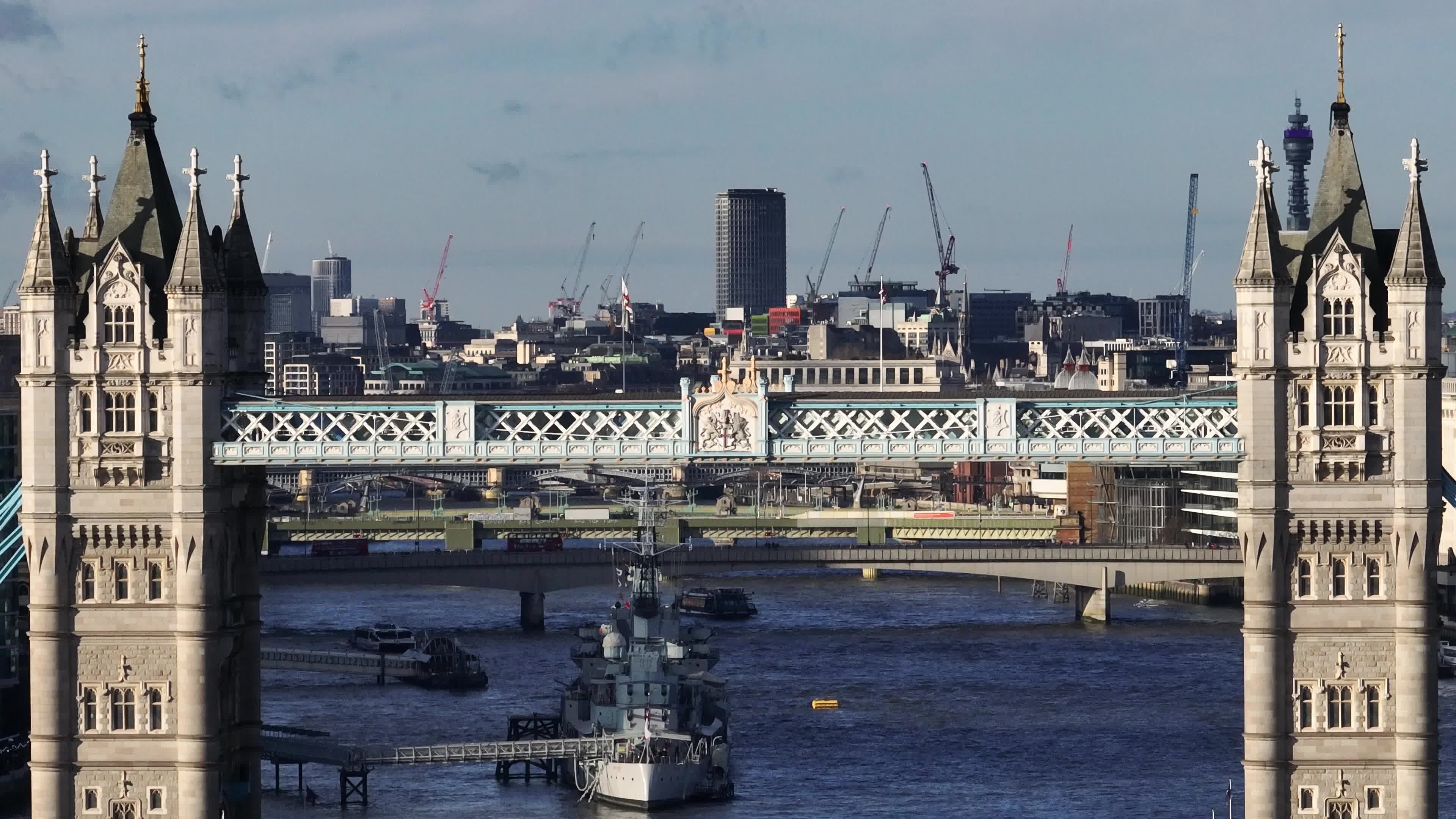 Aerial View Of London, United Kingdom