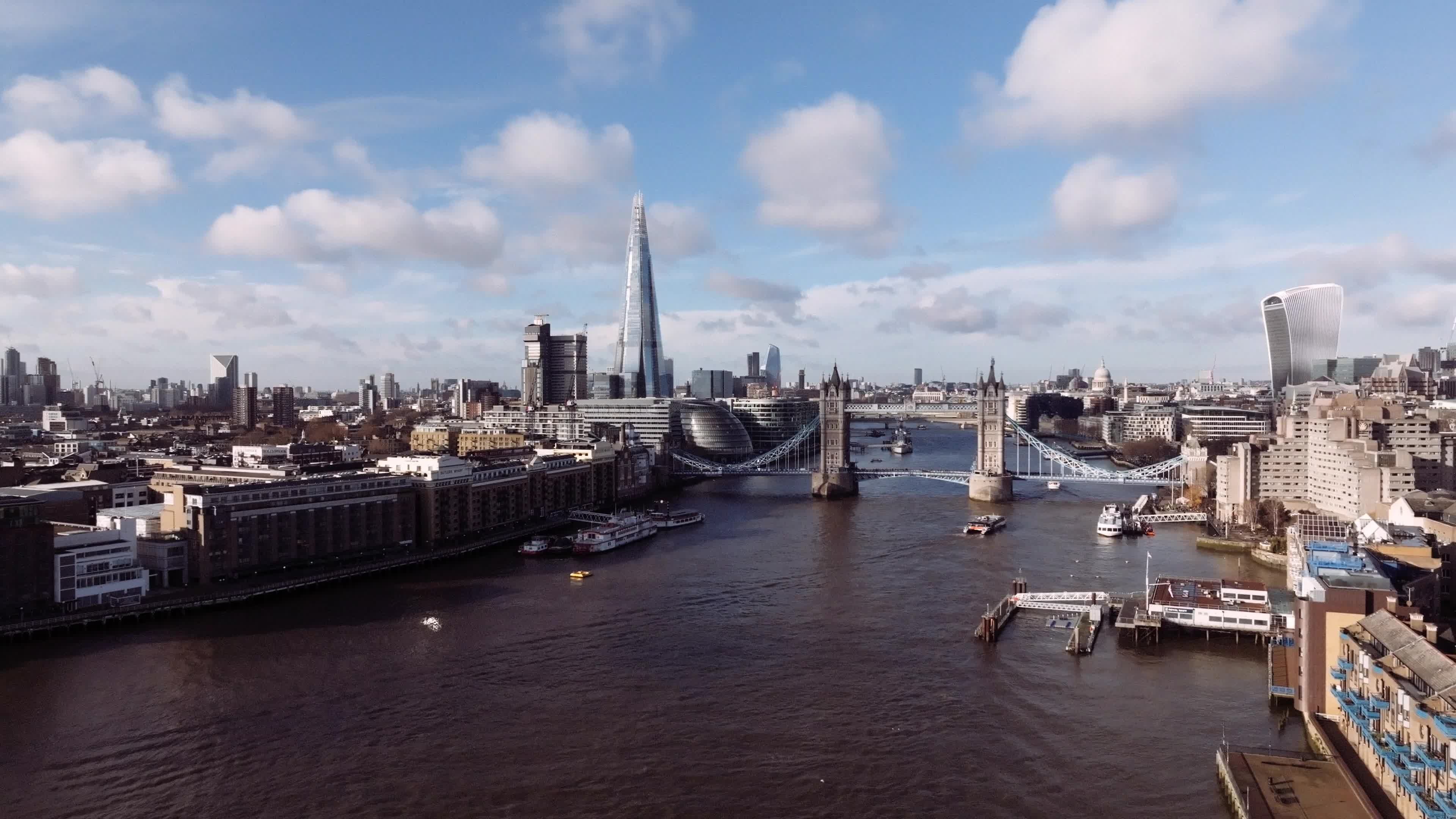 Aerial View Of London, United Kingdom