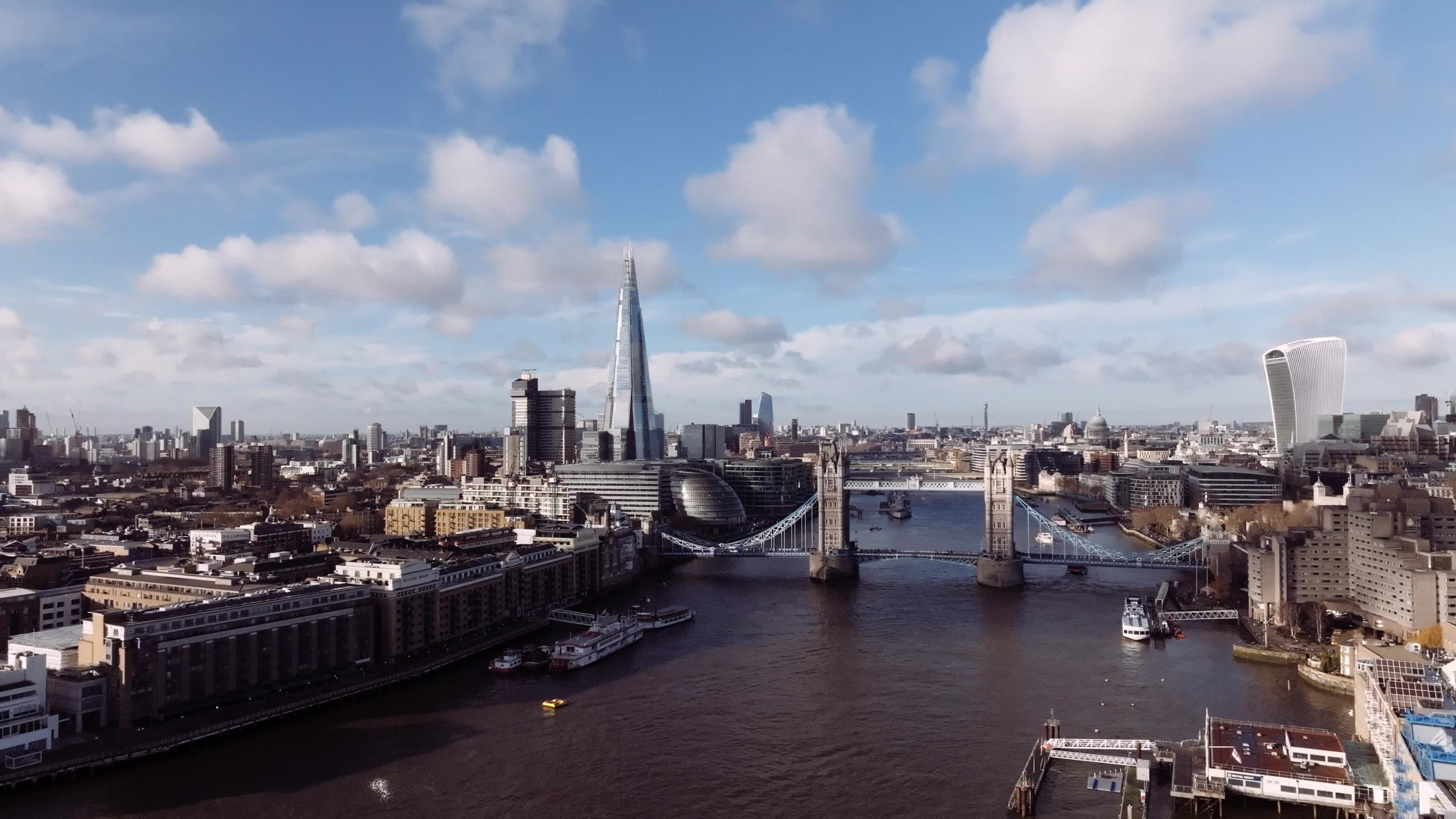 Aerial View Of London, United Kingdom