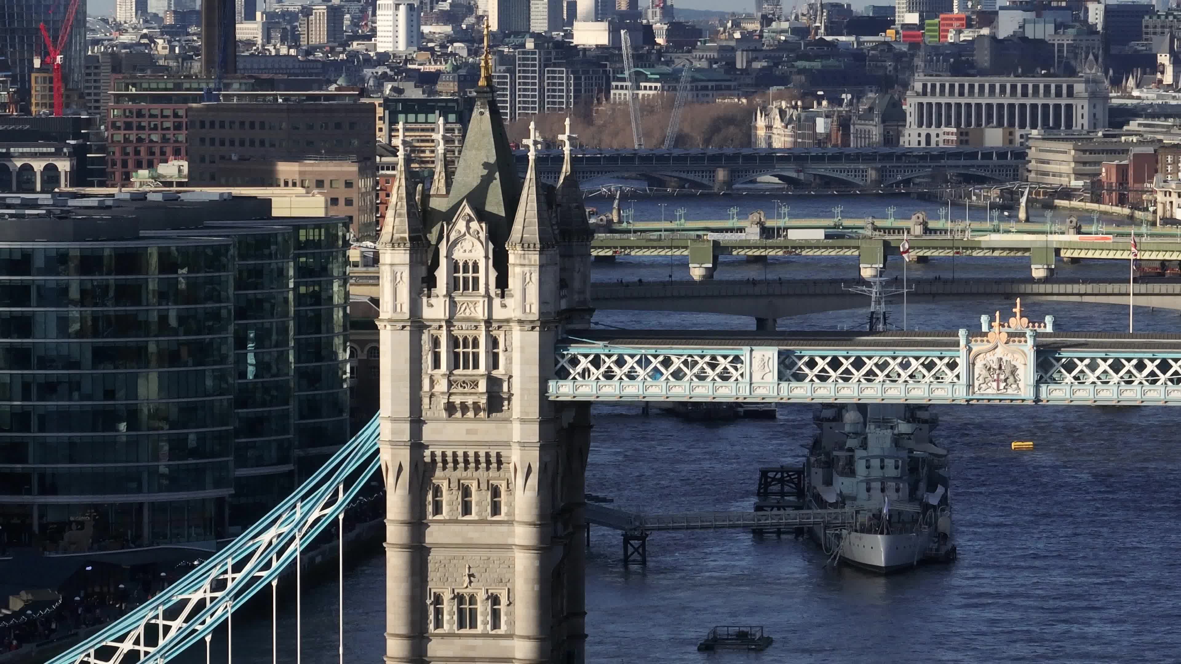 Aerial View Of London, United Kingdom
