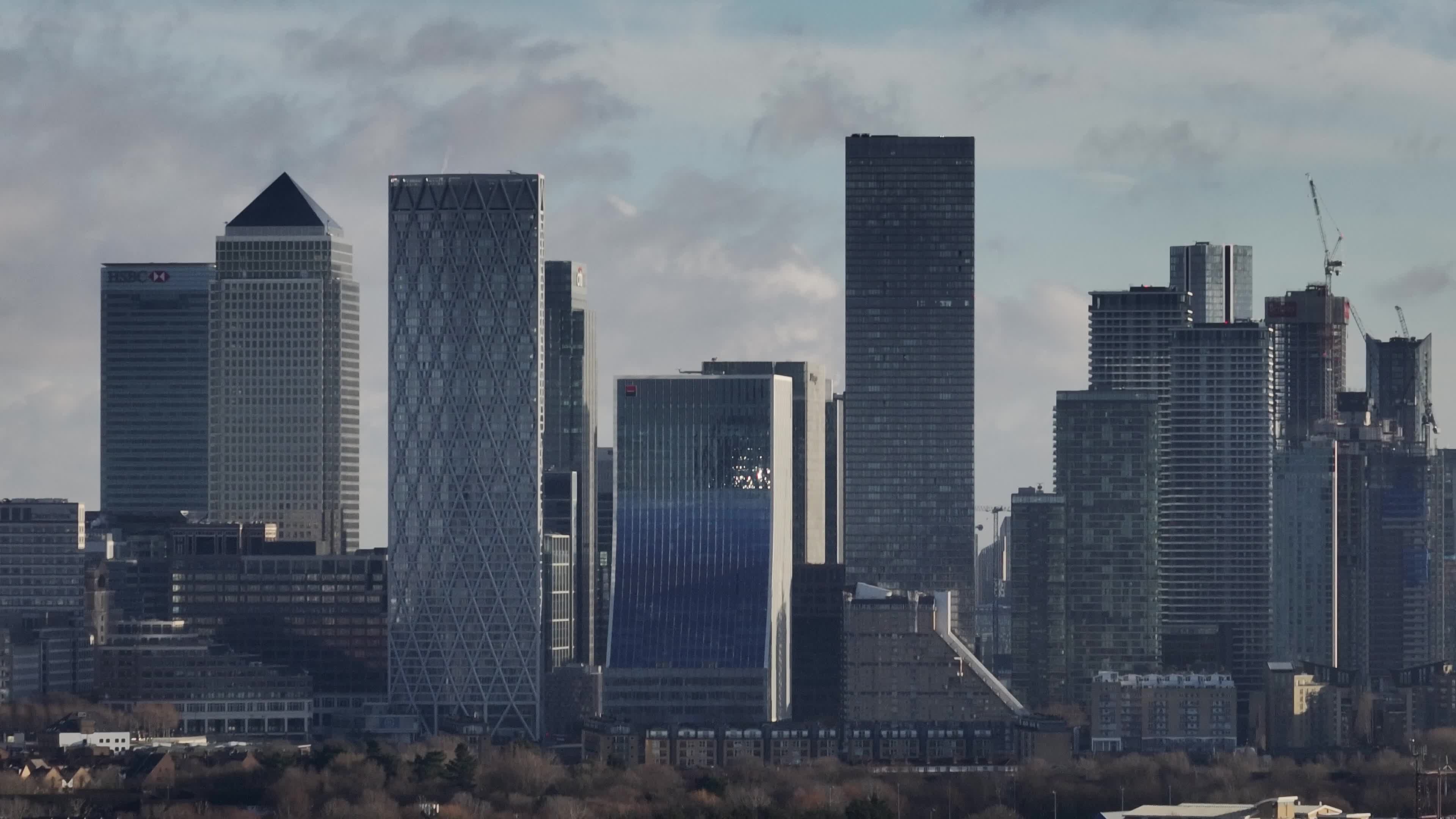 Aerial View Of London, United Kingdom