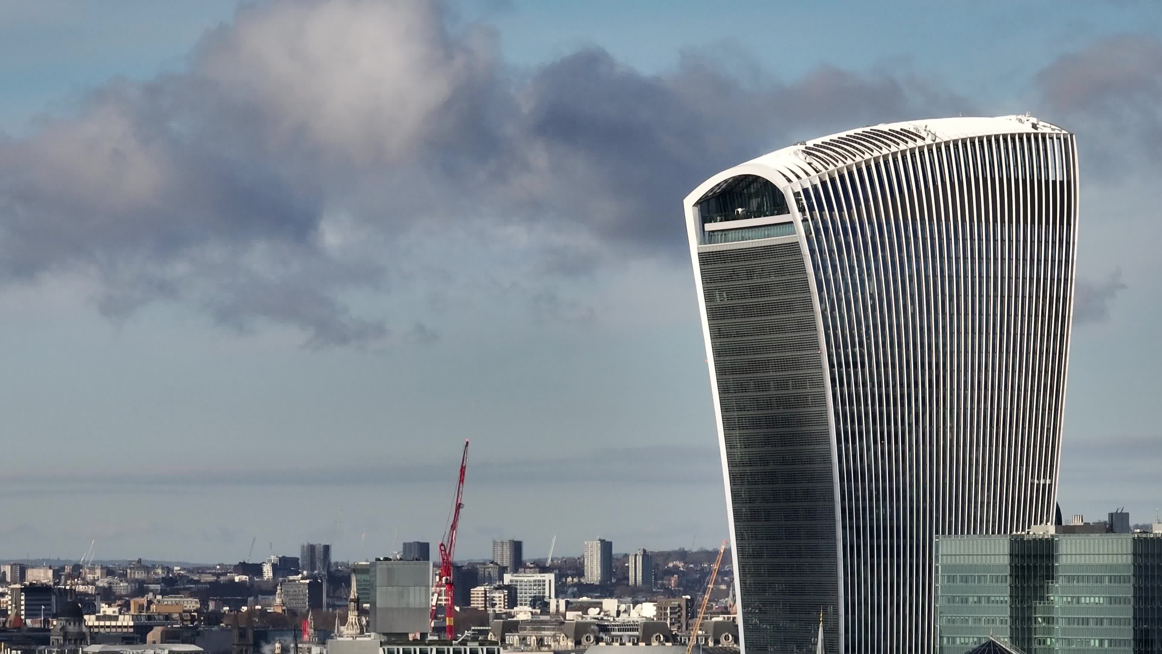 Aerial View Of London, United Kingdom