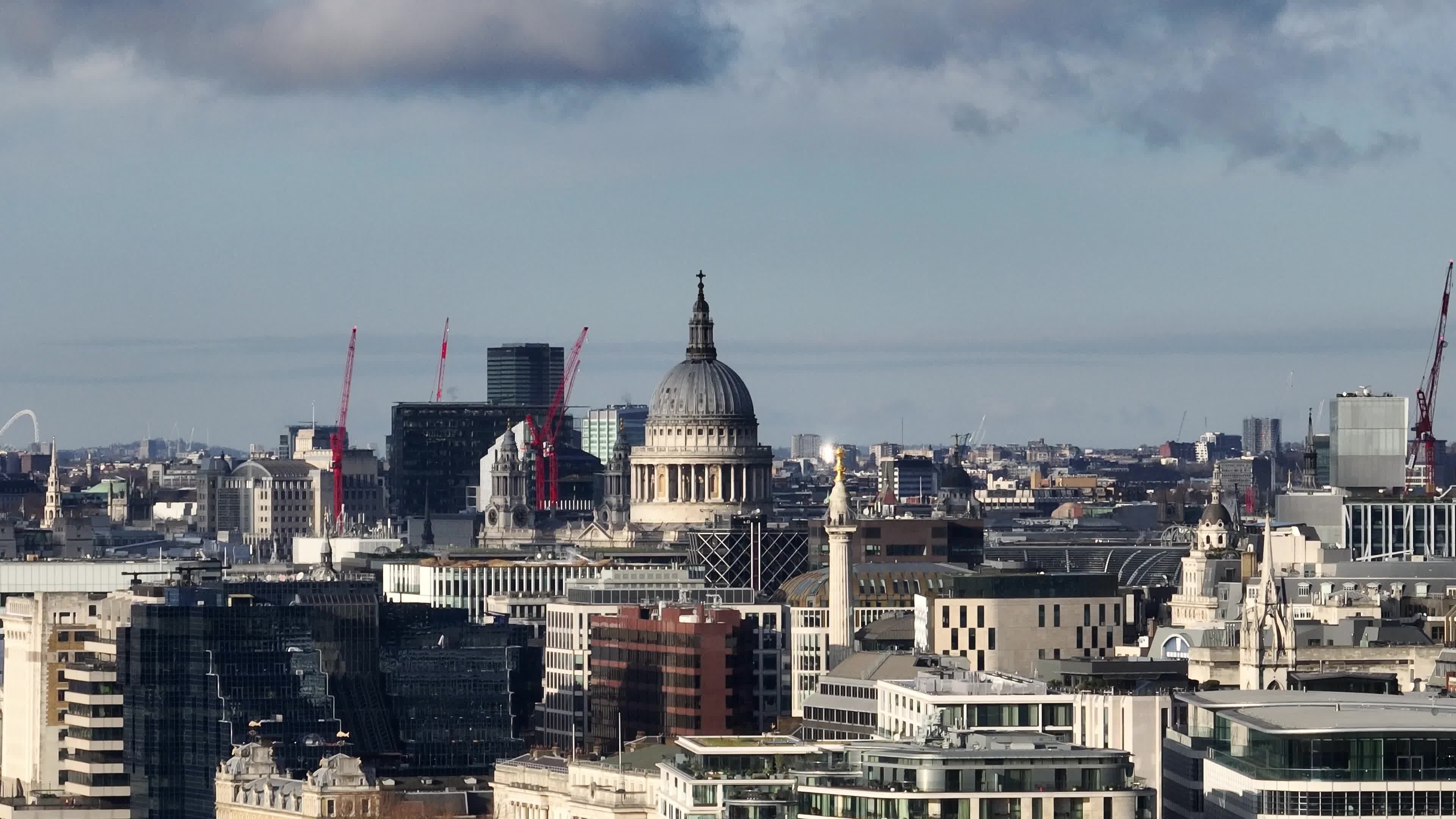 Aerial View Of London, United Kingdom