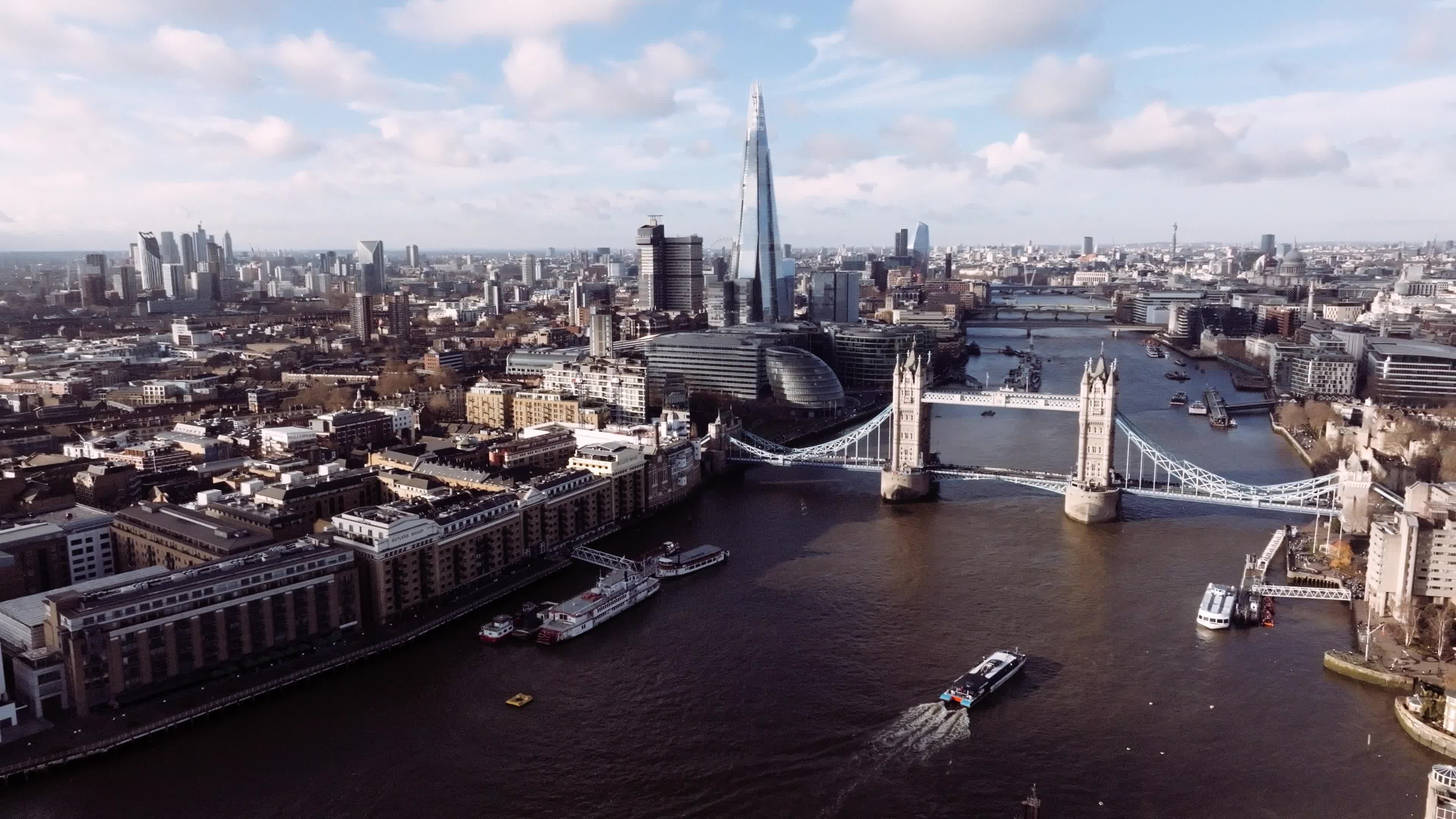 Aerial View Of London, United Kingdom