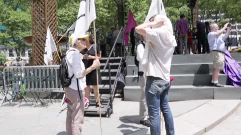 'Extinction Rebellion' Activists Protest In New York