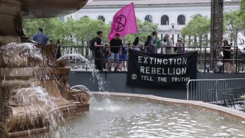 'Extinction Rebellion' Activists Protest In New York