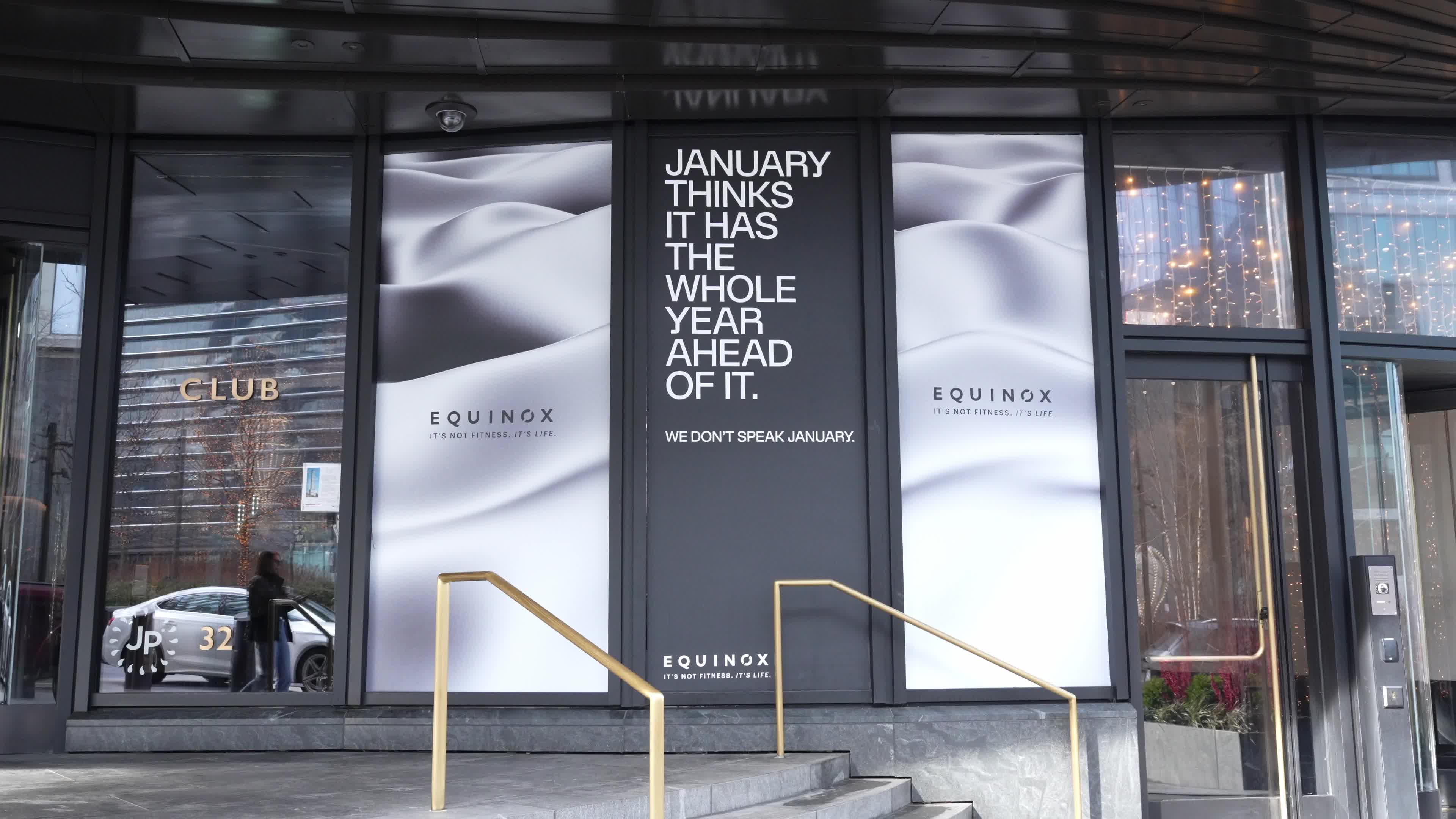 Equinox’s anti-New Year’s resolution campaign