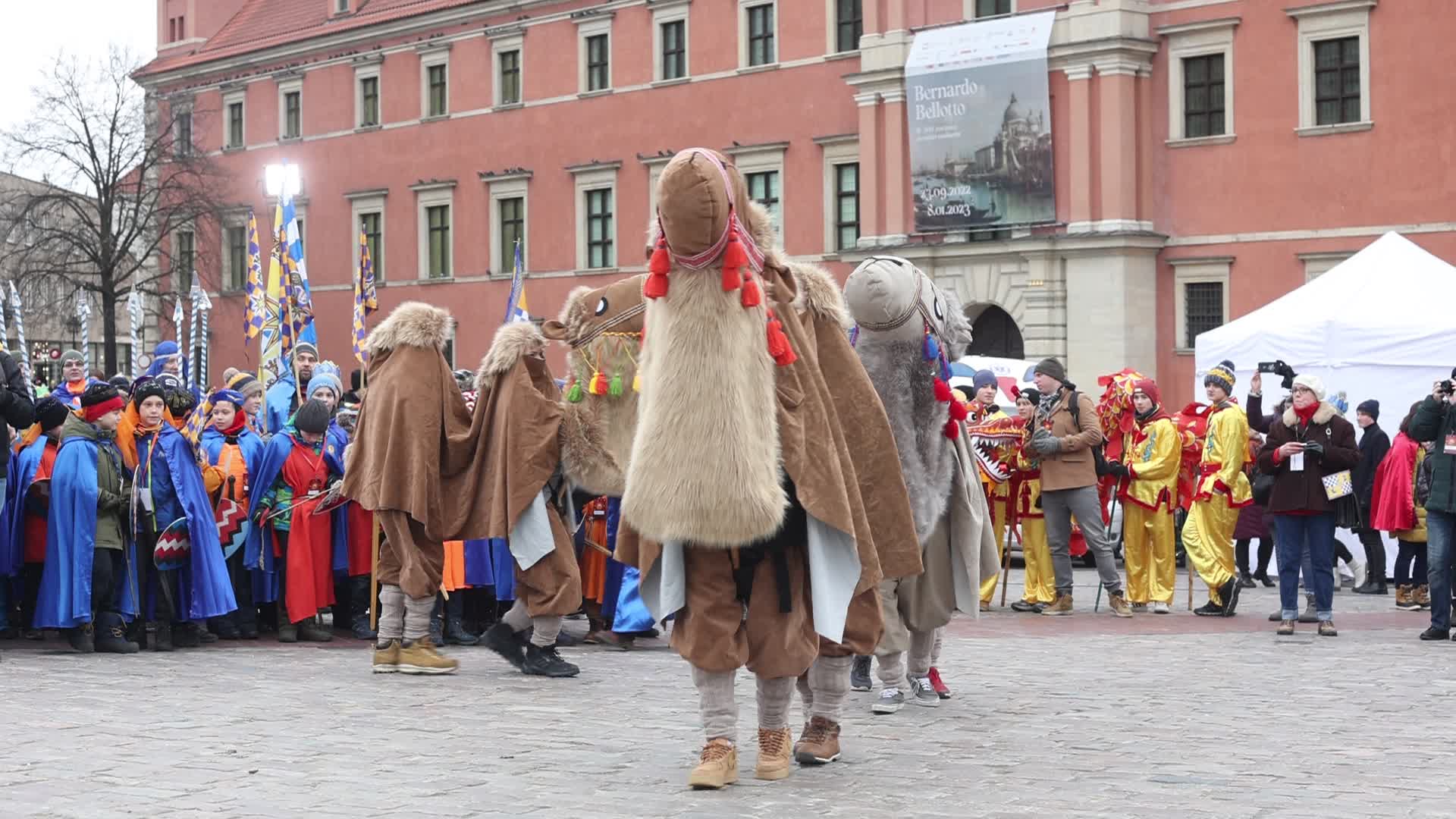 Epiphany celebration in Warsaw, Poland