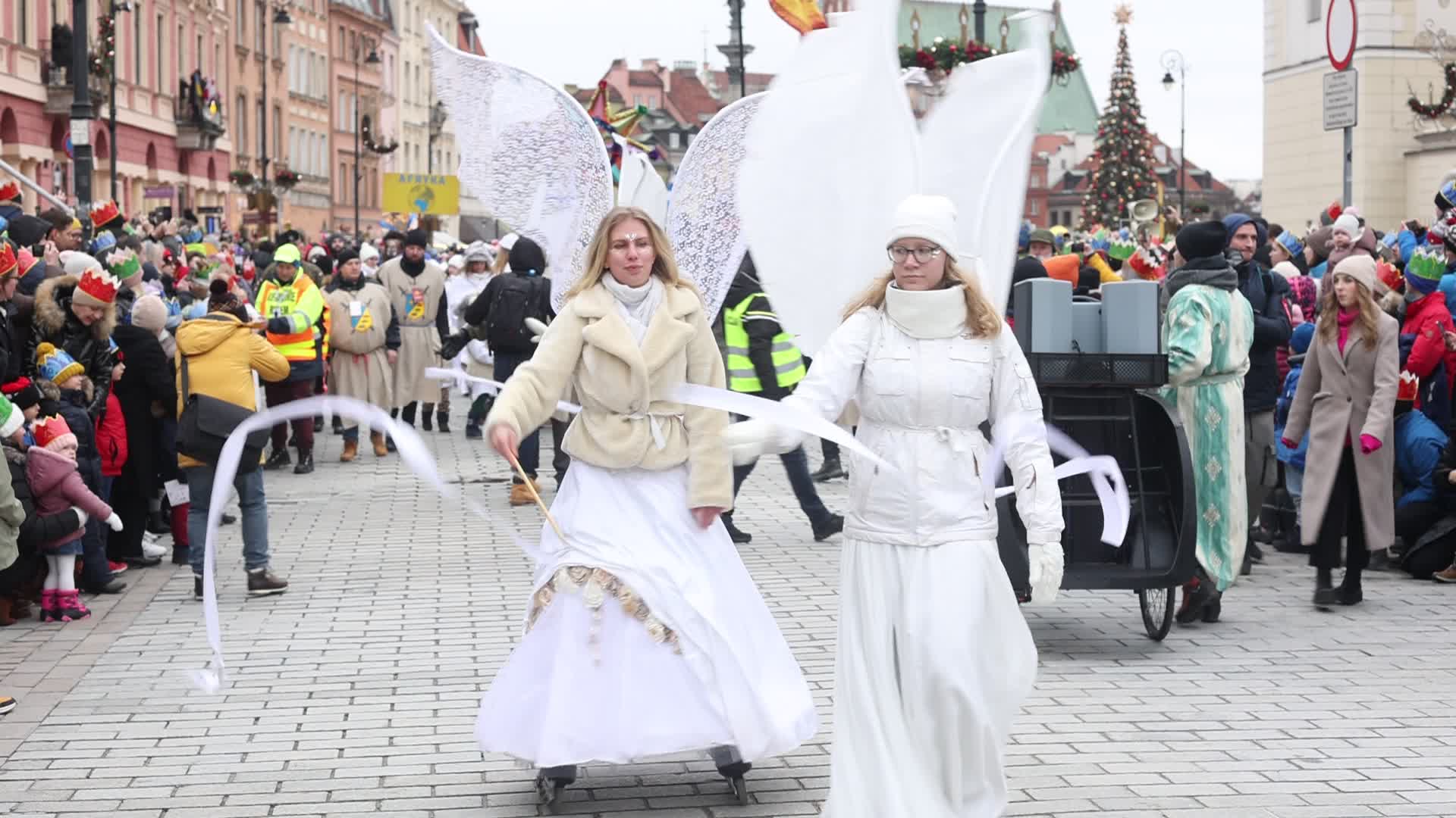 Epiphany celebration in Warsaw, Poland