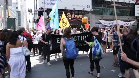 'Extinction Rebellion' Activists Protest In New York