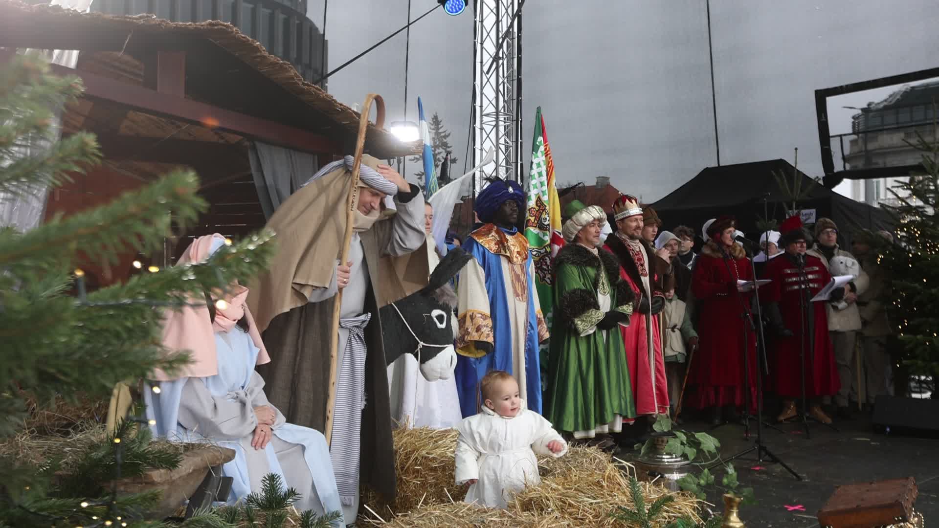 Epiphany celebration in Warsaw, Poland
