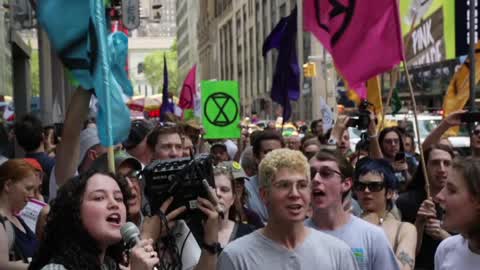 'Extinction Rebellion' Activists Protest In New York