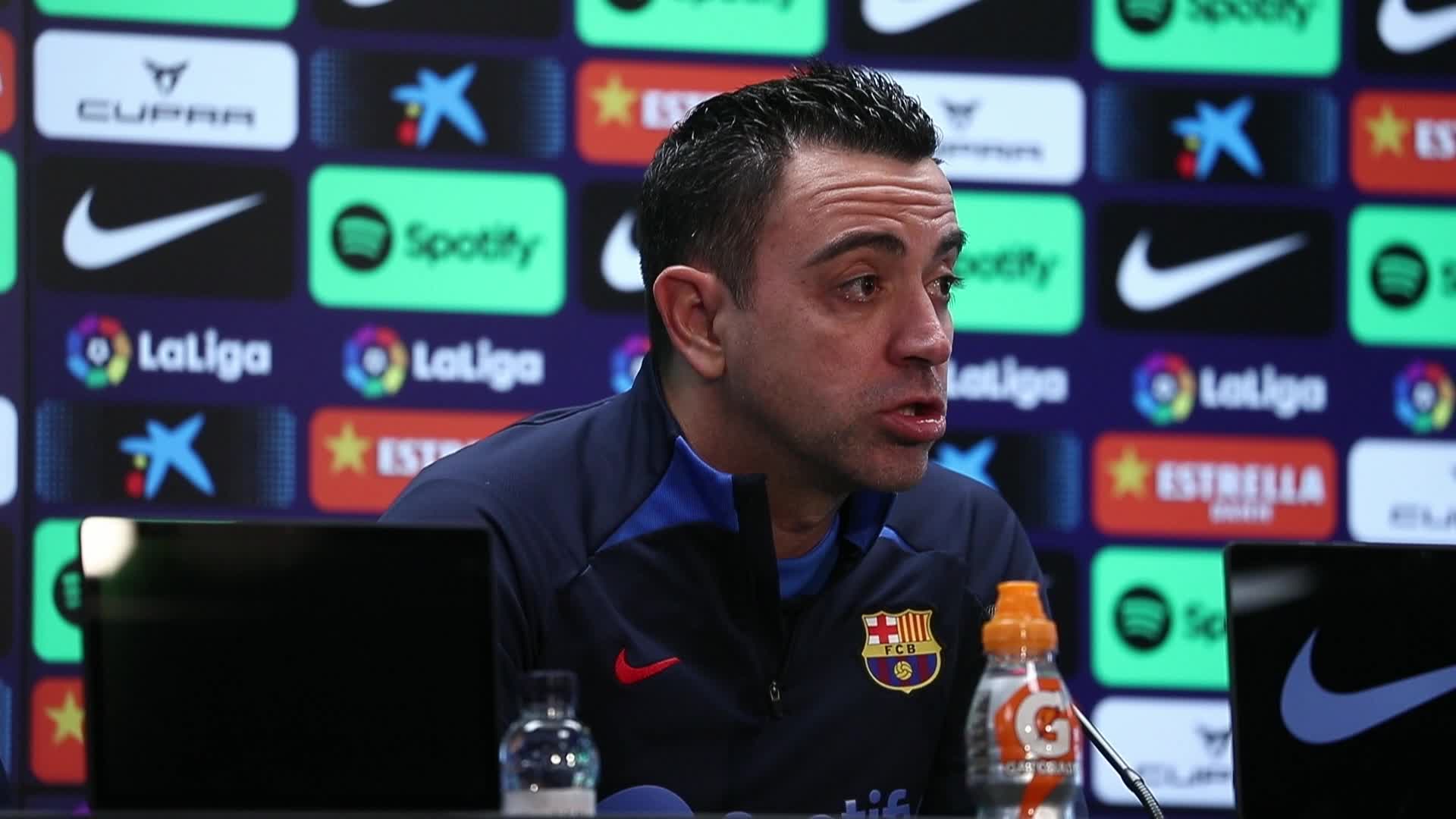 Xavi Hernandez press conference