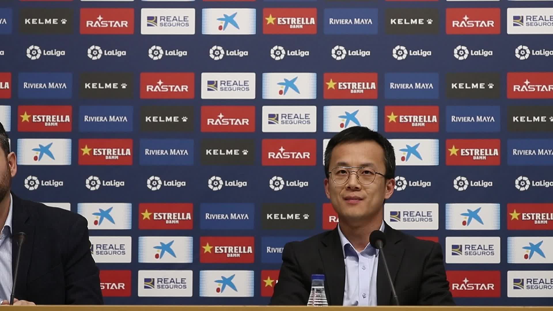 Presentation of Cesar Montes as a new RCD Espanyol player