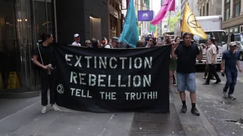 'Extinction Rebellion' Activists Protest In New York