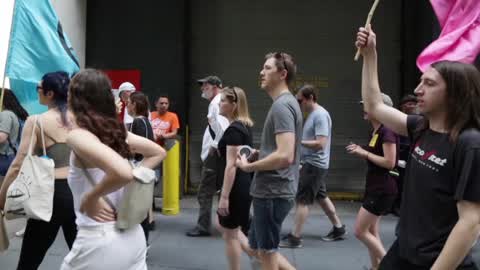 'Extinction Rebellion' Activists Protest In New York