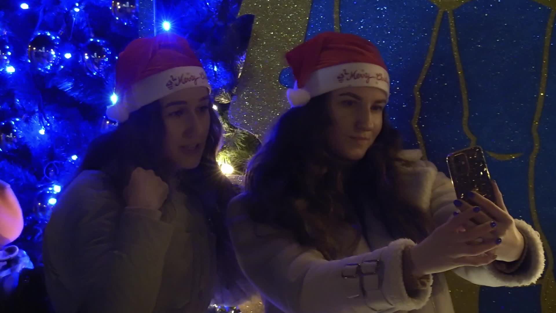 New Year celebration in Kyiv, amid Russia's invasion of Ukraine