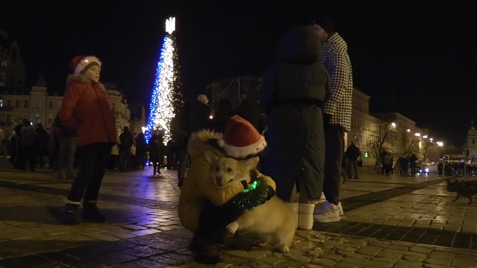 New Year celebration in Kyiv, amid Russia's invasion of Ukraine