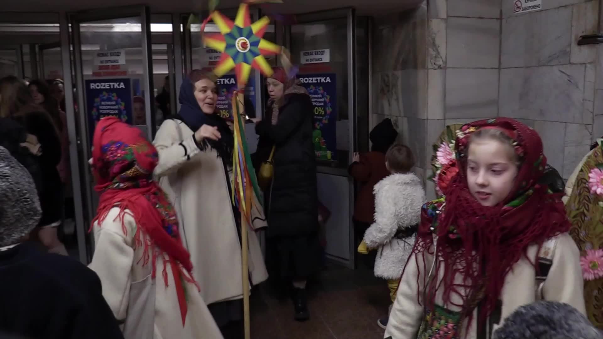Christmas celebration in Kyiv, amid Russia's invasion of Ukraine