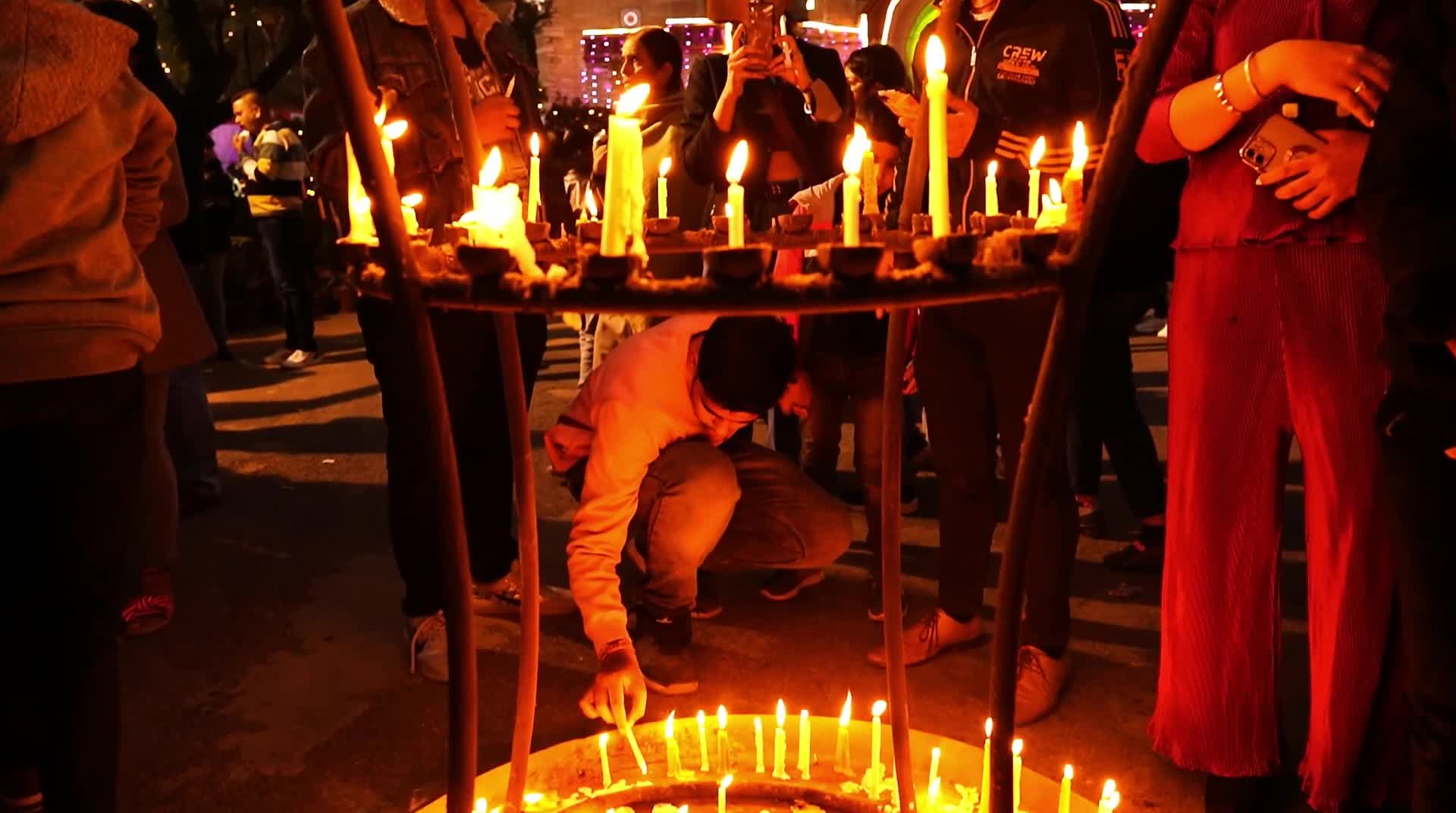Indian People take part in Christmas celebrations in Ajmer