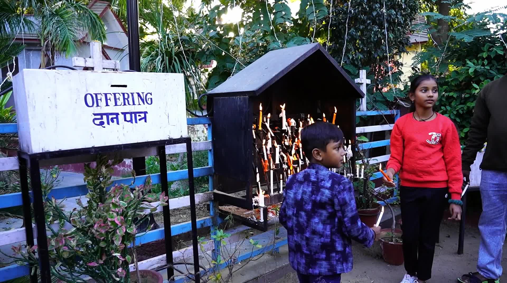 Indian People take part in Christmas celebrations in Ajmer
