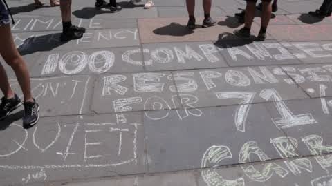 'Extinction Rebellion' Activists Protest In New York